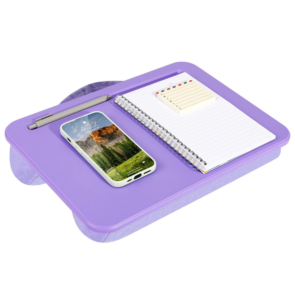 LAPGEAR Compact Lap Desk - Fits up to 15 Inch Laptops - Purple Amethyst - Style No. 43122