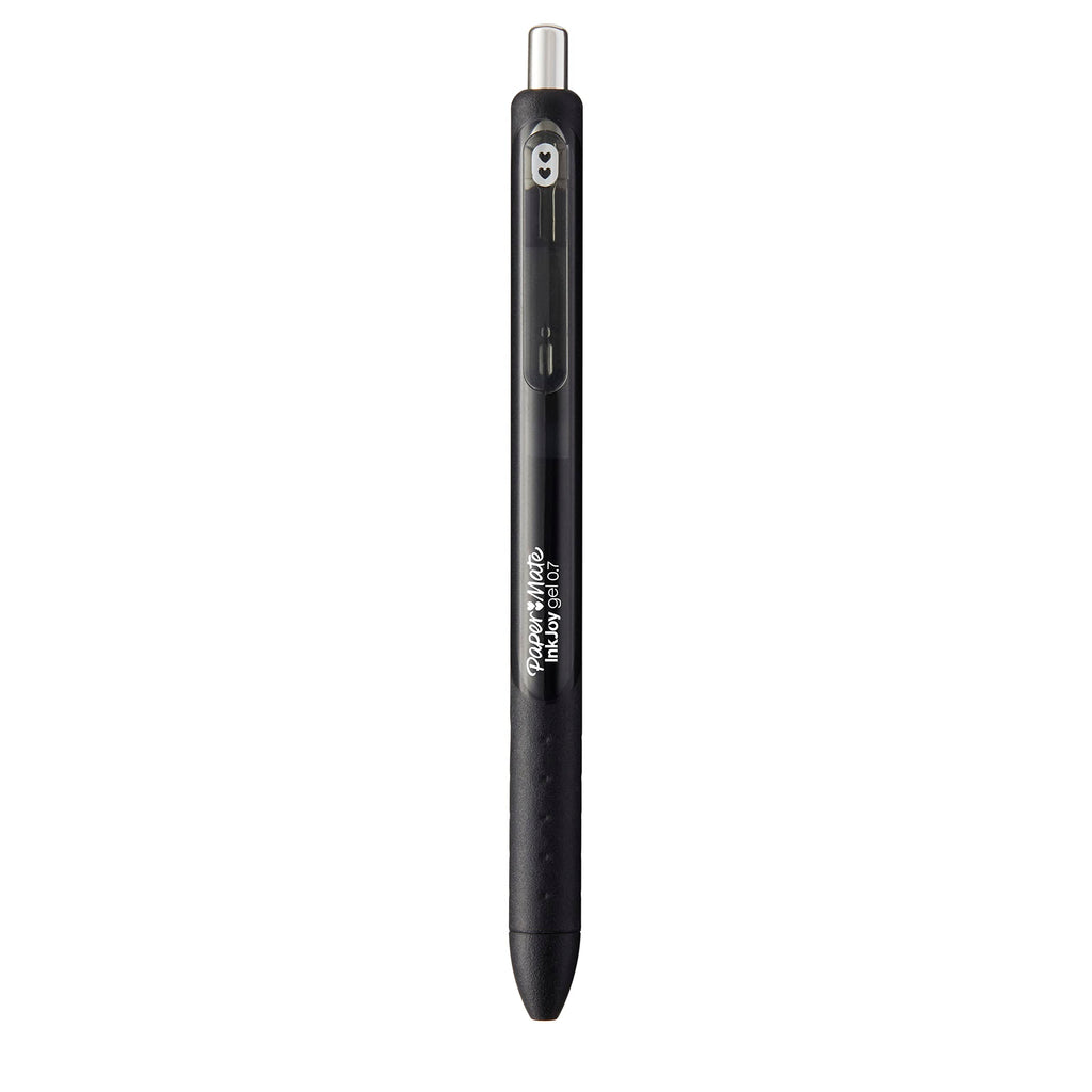 Paper Mate InkJoy Pens, Gel Pens, Medium Point (0.7 mm), Black, 12 Count