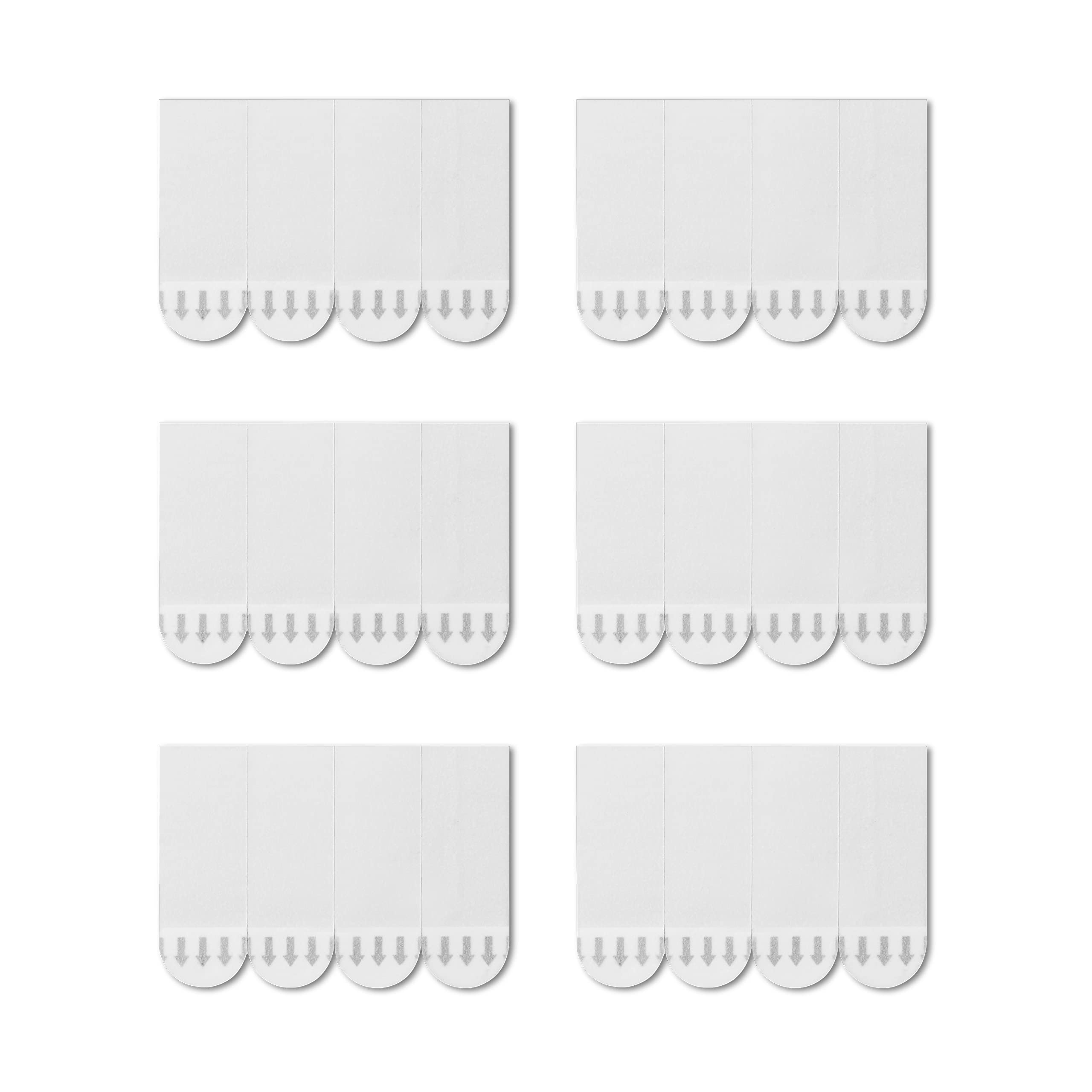 120 Pieces Poster Strips, No Tools Removable Adhesive Refill Strips Damage Free, Waterproof Replacement Hanging Strip for Posters, Indoor Wall Hooks and Wall Décor