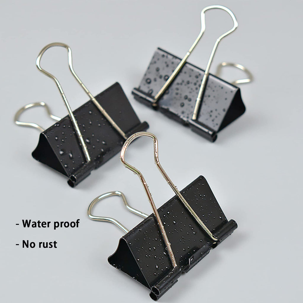 2 Inch Binder Clips(60Pcs), Large Binder Clips Heavy Duty Paper Clamps for Office and Home Supplies