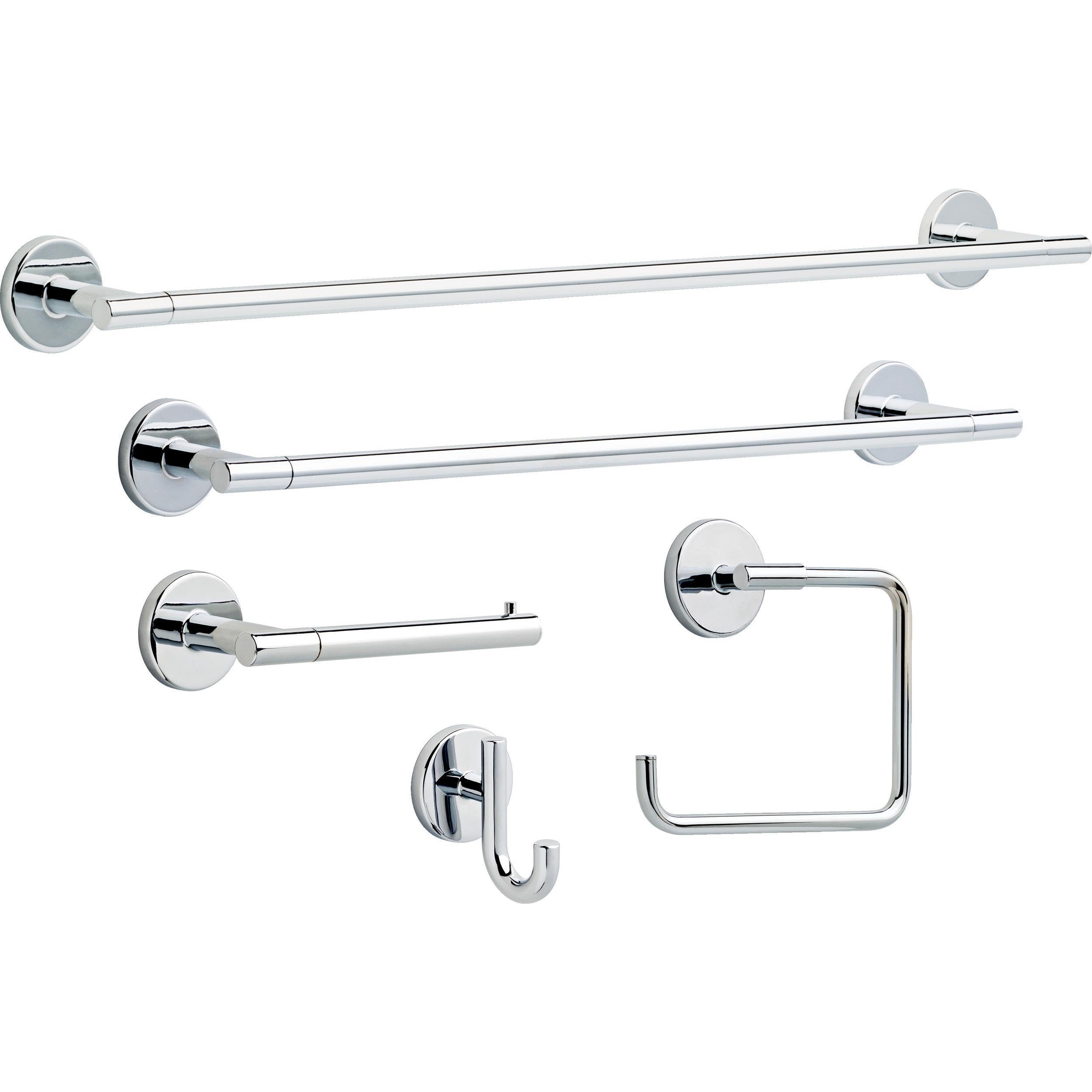 Delta Faucet 75935 Trinsic Robe Hook, Polished Chrome