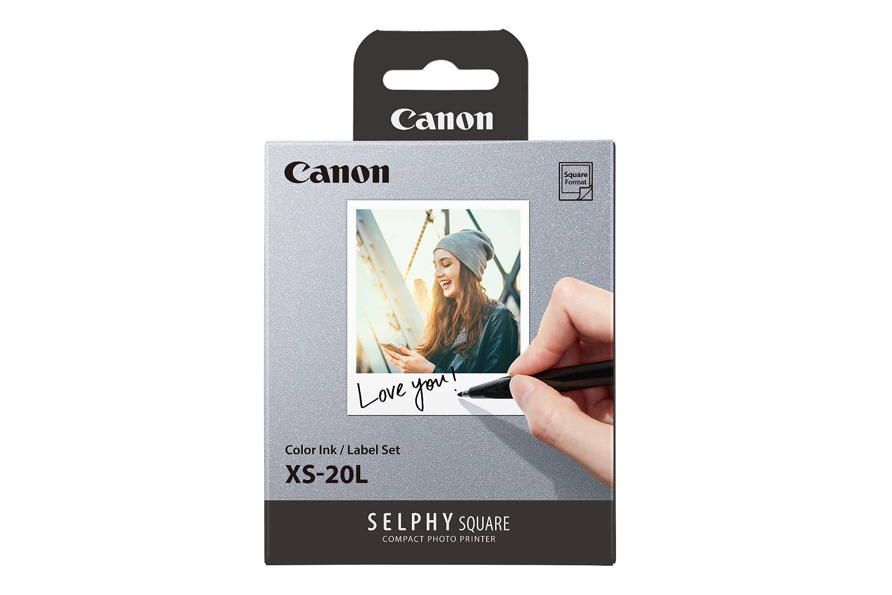 Canon SELPHY Square QX10 Color Ink/Label Set XS-20L