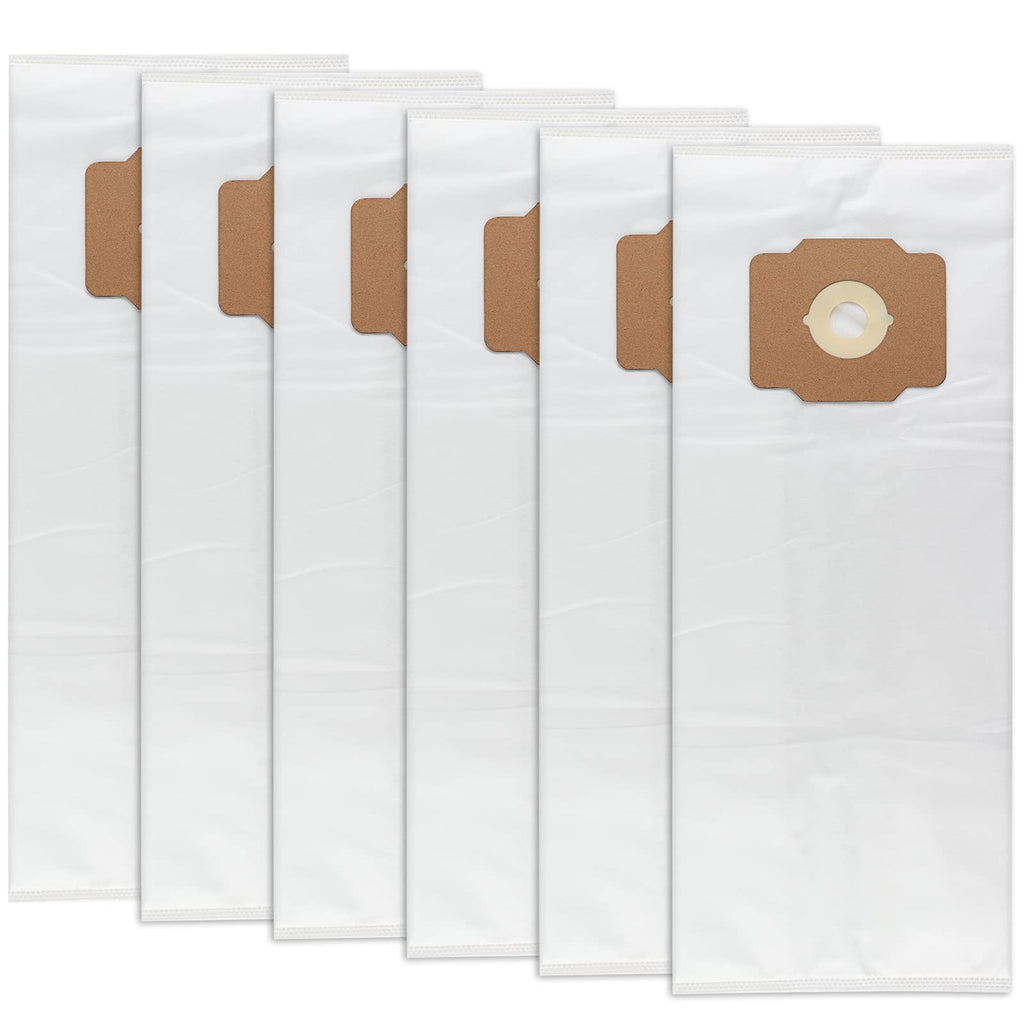 6 Pack Central Vacuum Bags Replacement for Beam, Electrolux, Eureka, Kenmore, Mastercraft, White Westinghouse, Nilfisk, Broan, Husky & Other Central Vac Systems - Non-Woven Cloth Material