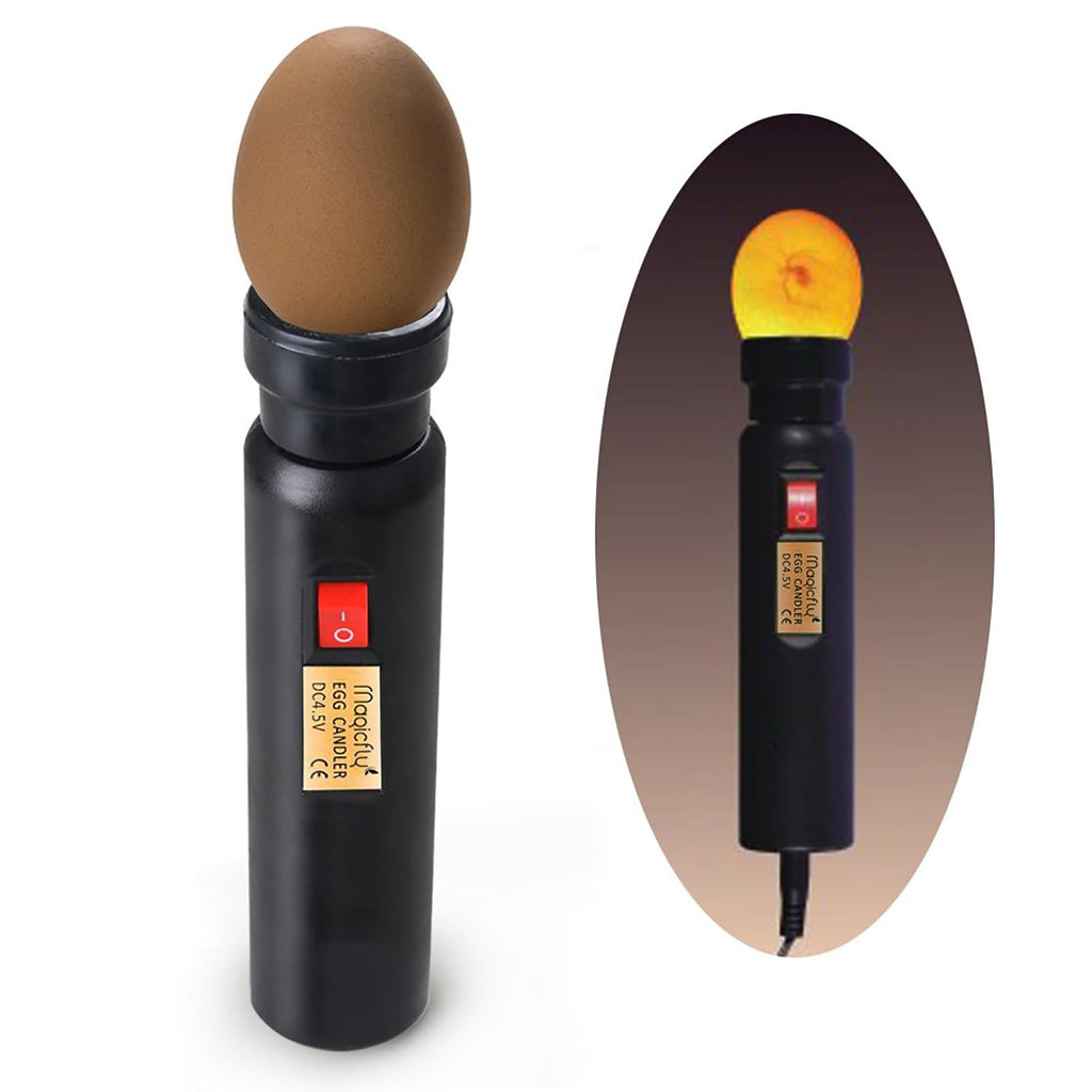 Magicfly Bright Cool LED Light Egg Candler Tester, Power by Power Supply Only