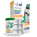 Caffenu Kit Compatible with Breville Espresso Machines. 52 Espresso Machine Cleaning Tablets & 6 Water Filters. Helps Remove Coffee Oil Build-Up. 1 Year Supply Kit Compatible with Breville