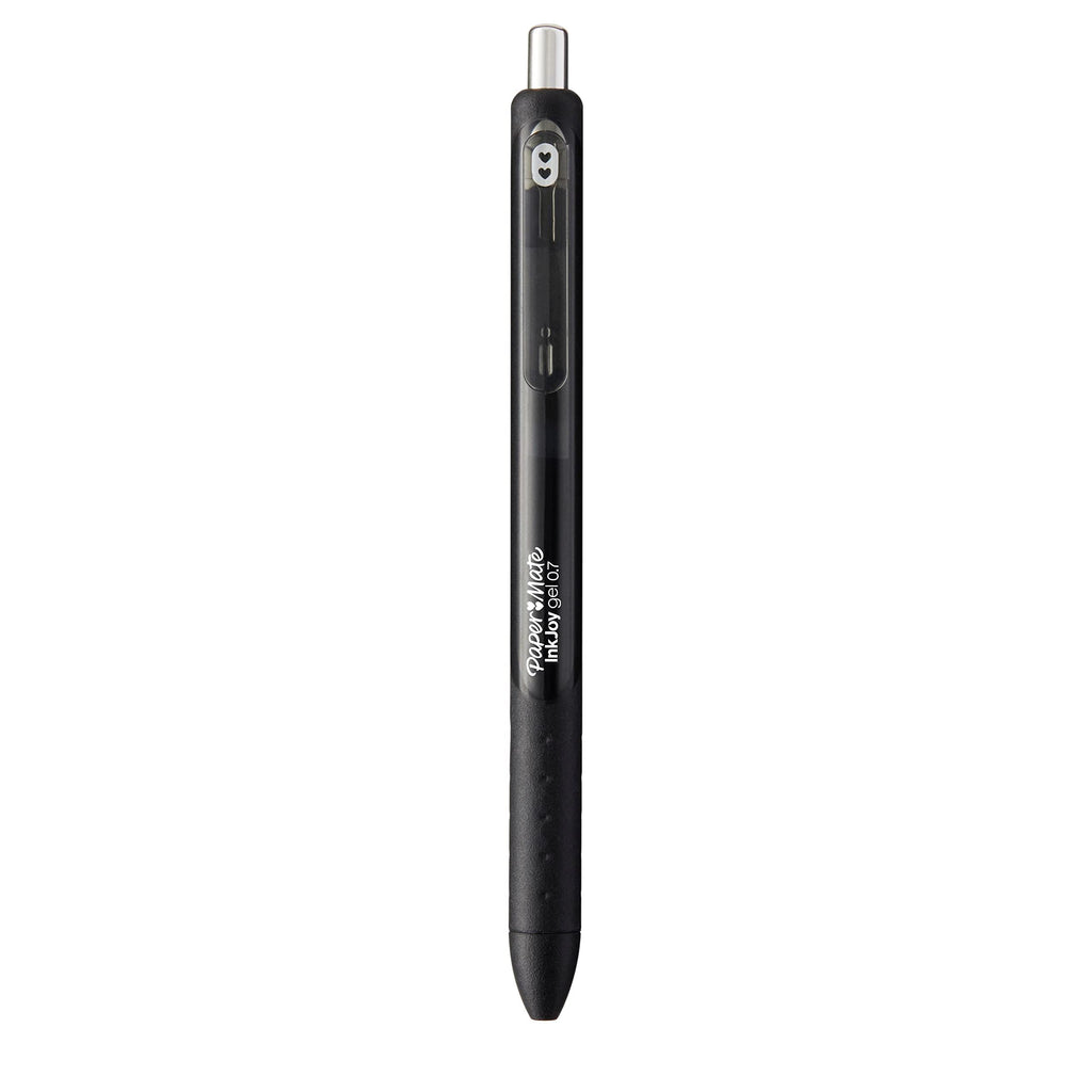 Paper Mate InkJoy Pens, Gel Pens, Medium Point (0.7 mm), Black, 12 Count