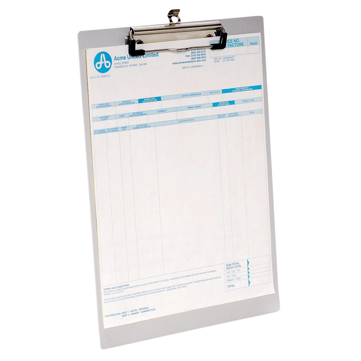 Westcott Aluminum Clipboard, Legal Size (38125)