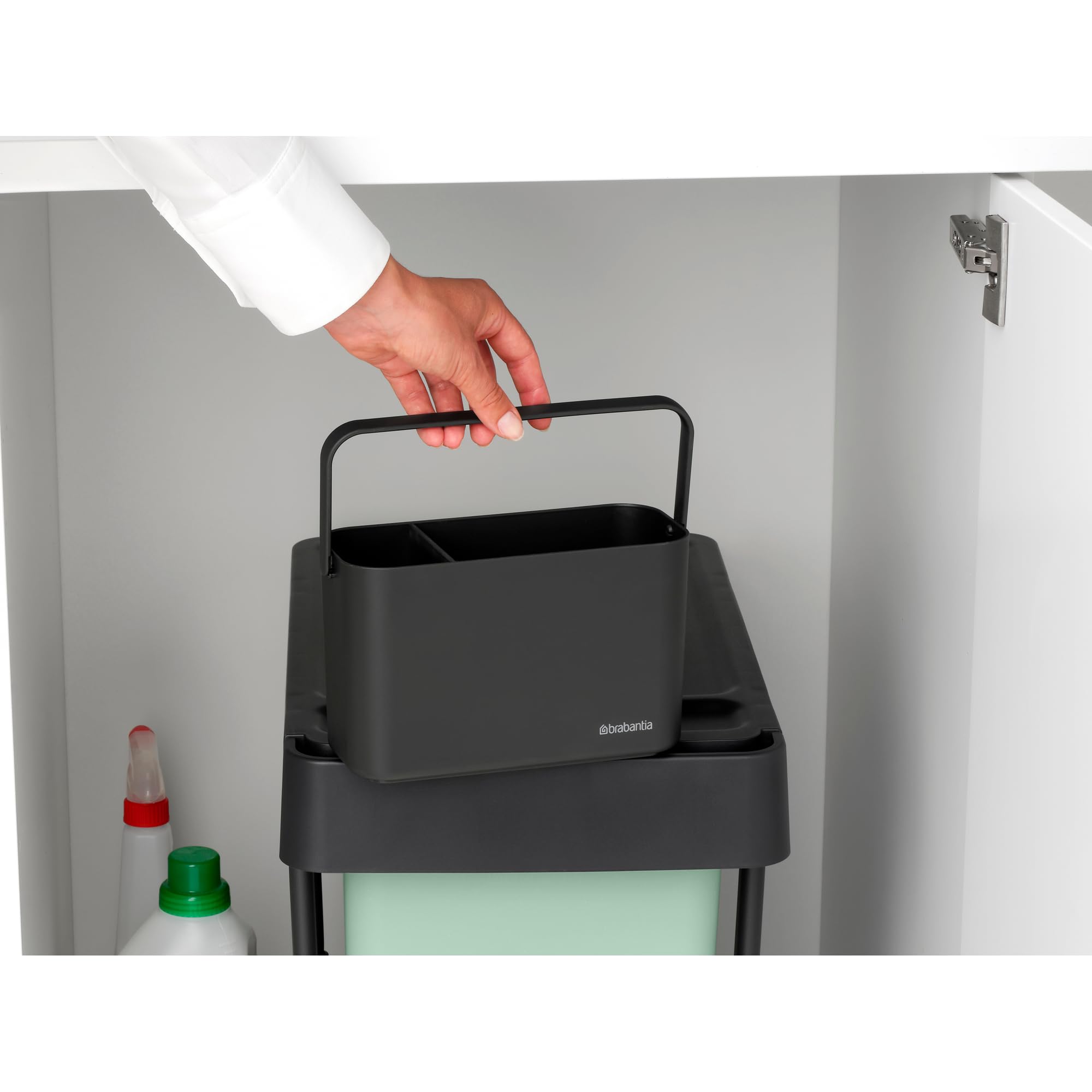 Brabantia SinkSide Cleaning Caddy - Dark Gray