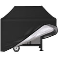 58 inch BBQ Cover, Waterproof Gas Grill Cover for Weber, Brinkmann, Char Broil, Holland & Jenn Air, Black(UV & Dust & Water Resistant, Weather Resistant, Rip Resistant) (58 inch light)