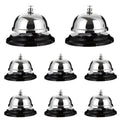 CYEAH 8 Pack Desk Bell, 3.3 Inch Metal Anti-Rust Ringing Service Bell, Big Button Desk Call Bell for Service, Hotels, Schools, Restaurants, Warehouses, Hospitals, Reception and Pet Dog Training