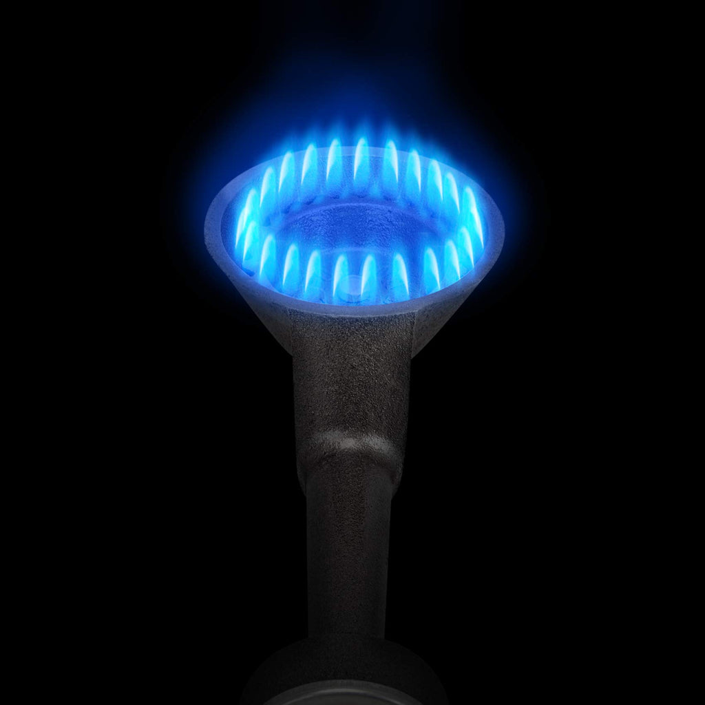 onlyfire High Pressure Propane Cast-Iron Replacement Round Burner with Orifice Brass Fitting