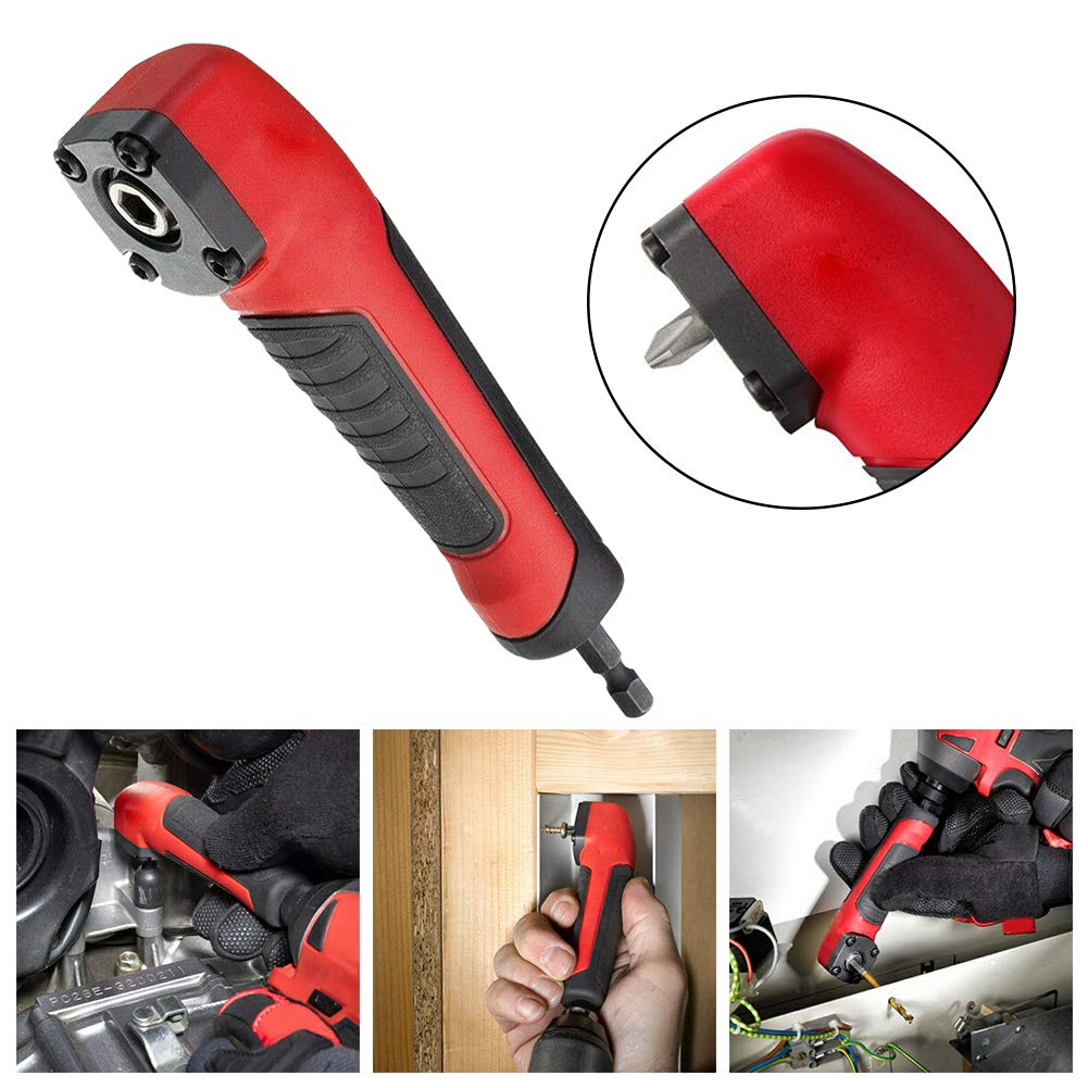 Shockwave Right Angle Drill Adapter - 90 Degree Corner Device