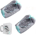 Shoe Laundry Bags for Washing Machine, 2Pcs Reusable Shoe Washing Bag, Laundry Bag for Washer and Dryer (Grey-2PCS)