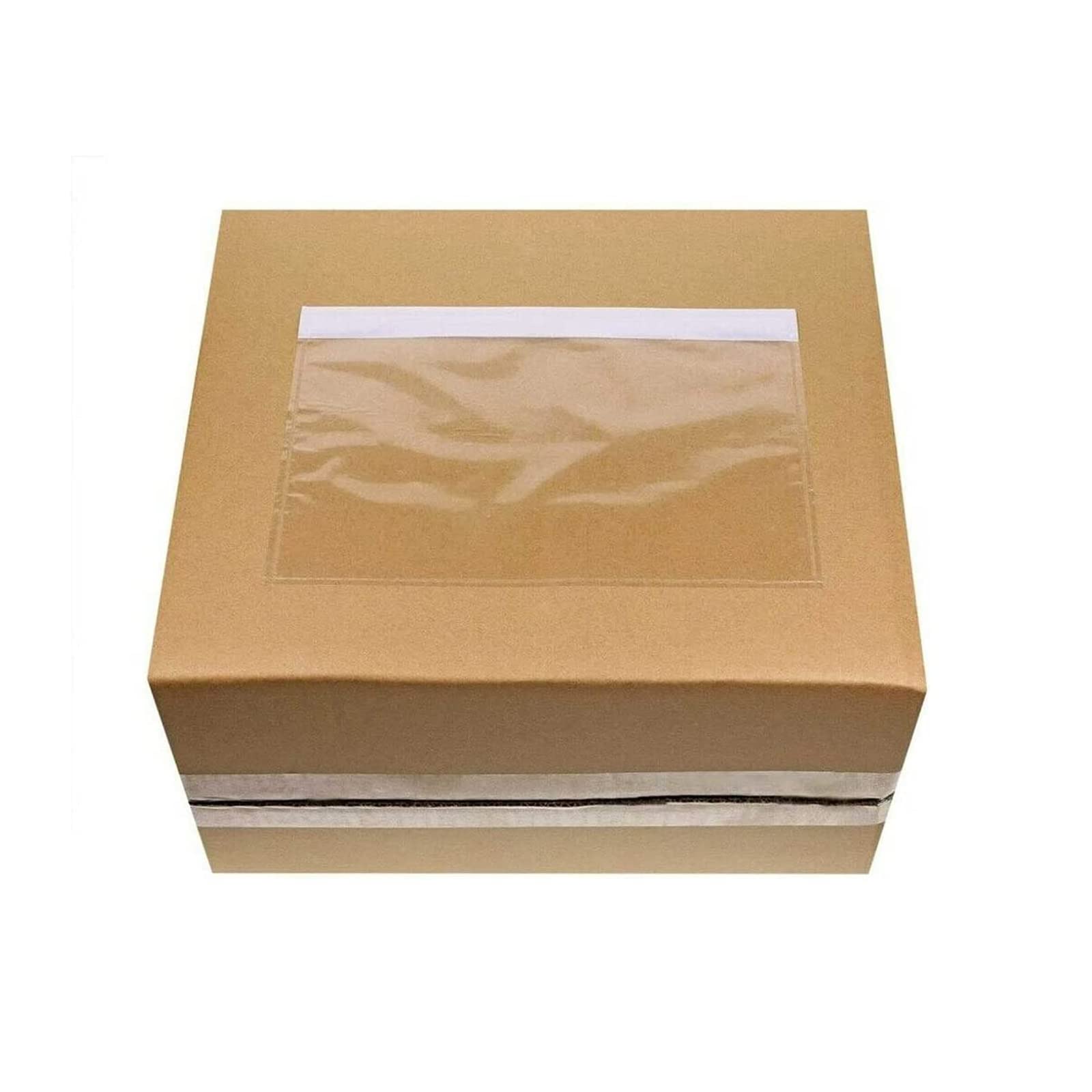 OausTect 6" x 9" Packing Slip Envelope Pouches,Clear Adhesive Top Loading Packing List - 200 Packs, Shipping Label Sleeves
