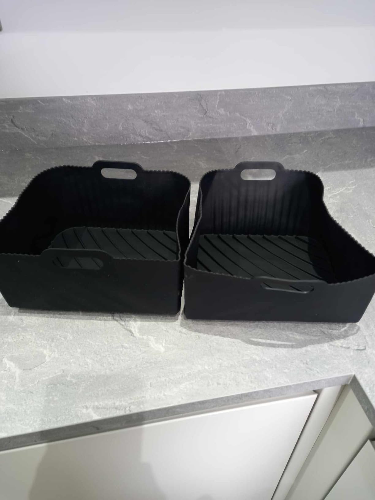 Air Fryer Silicone Liners for Ninja Foodi 11 Quart/Topzee11-QT Large XL MegaZone FlexBasket AD600CO for Ninja Foodi Flexdrawer AF500UK AF500UKCP,Air Fryer Accessories Reusable Silicone
