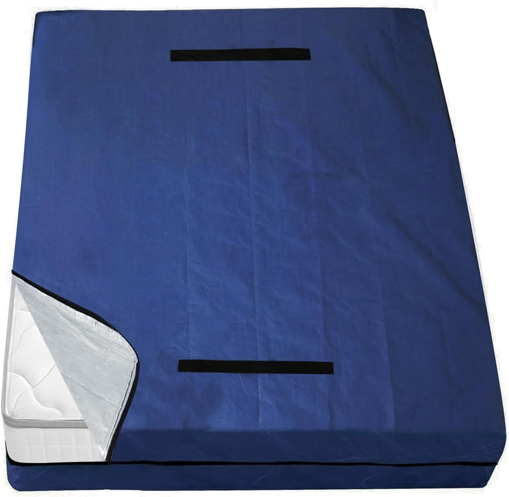 Mattress Bags for Moving and Storage Queen Size - Waterproof Cover With Heavy Duty Handles, Strong Zipper - Reusable Storage Bag, Moving Supplies