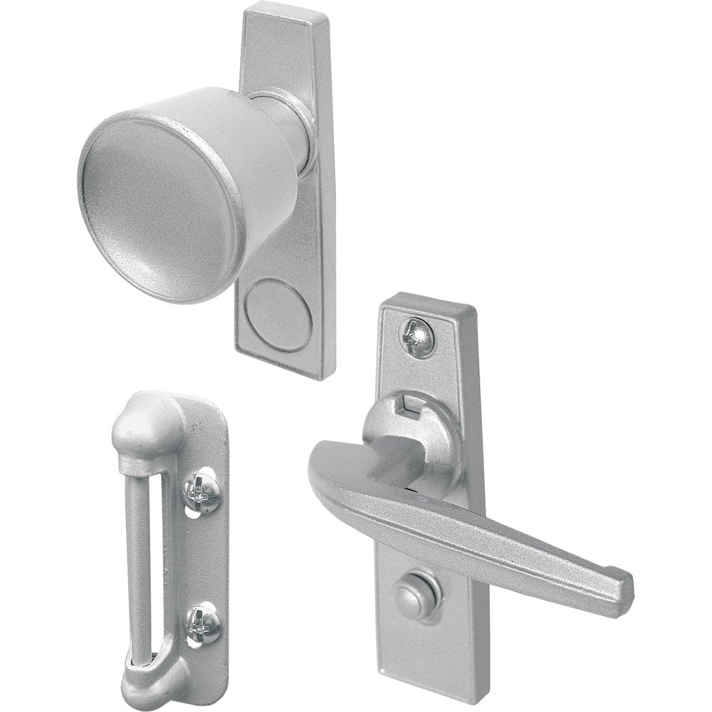Prime-Line Products K 5000 Tulip Knob Latch Set, Aluminum