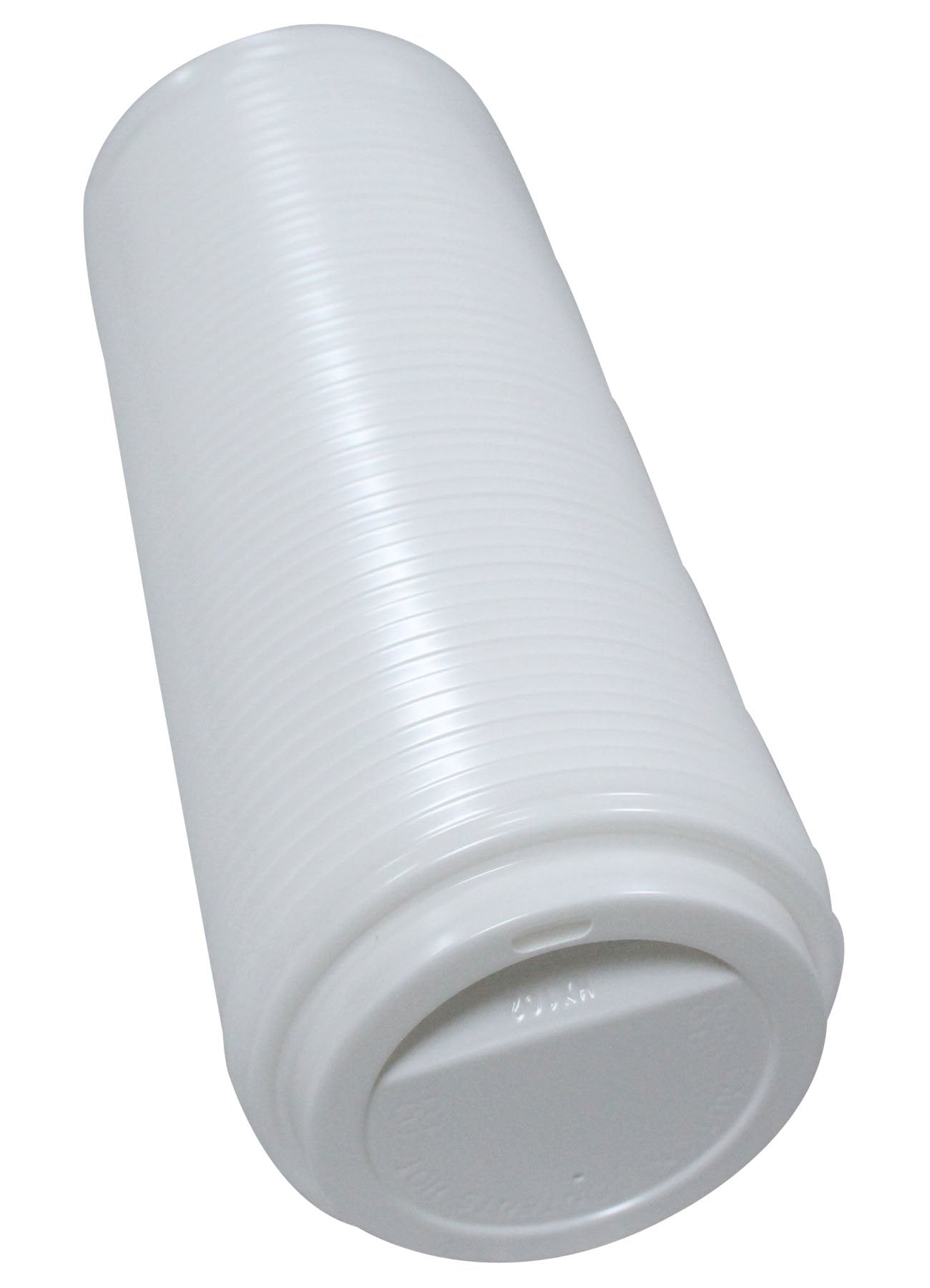 Durable White Paper Hot Coffee Cups with Cappuccino Lids and Protective Corrugated Cup Sleeves, Qty of 50 (White 12oz)