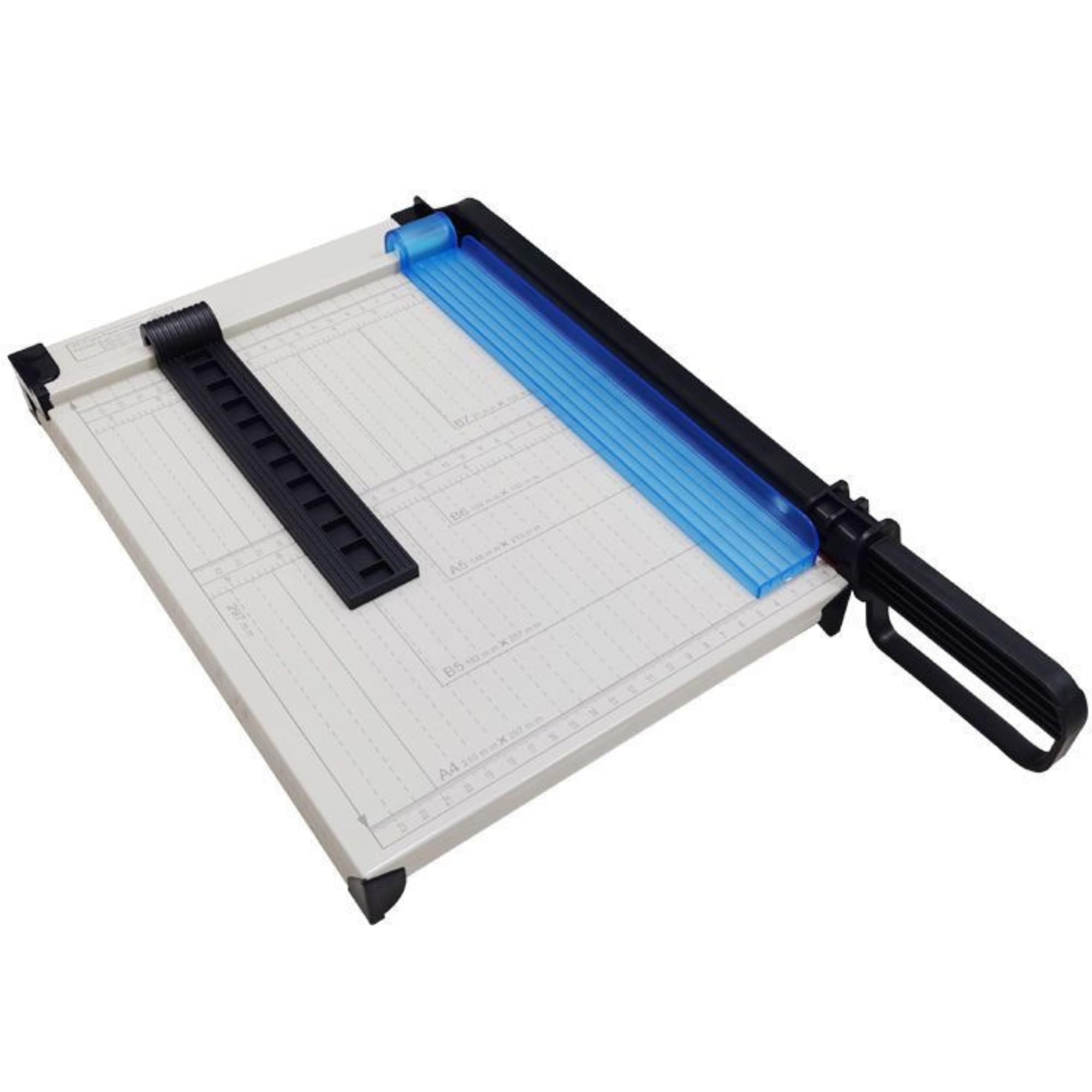 FurttBlem Guillotine Paper Cutter A4-12'' Paper Trimmer with Sharp Blade & Safety Guard,15 Sheets Capacity