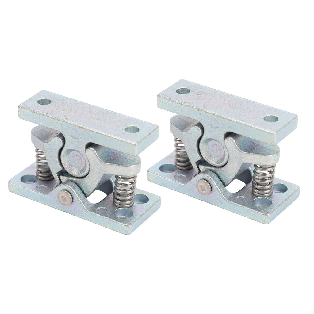 1 Pair Double Roller Catch Heavy Duty Spring Loaded Door Easy Lock Stop Catch Zinc Alloy for Boat RV Trailer Yachts