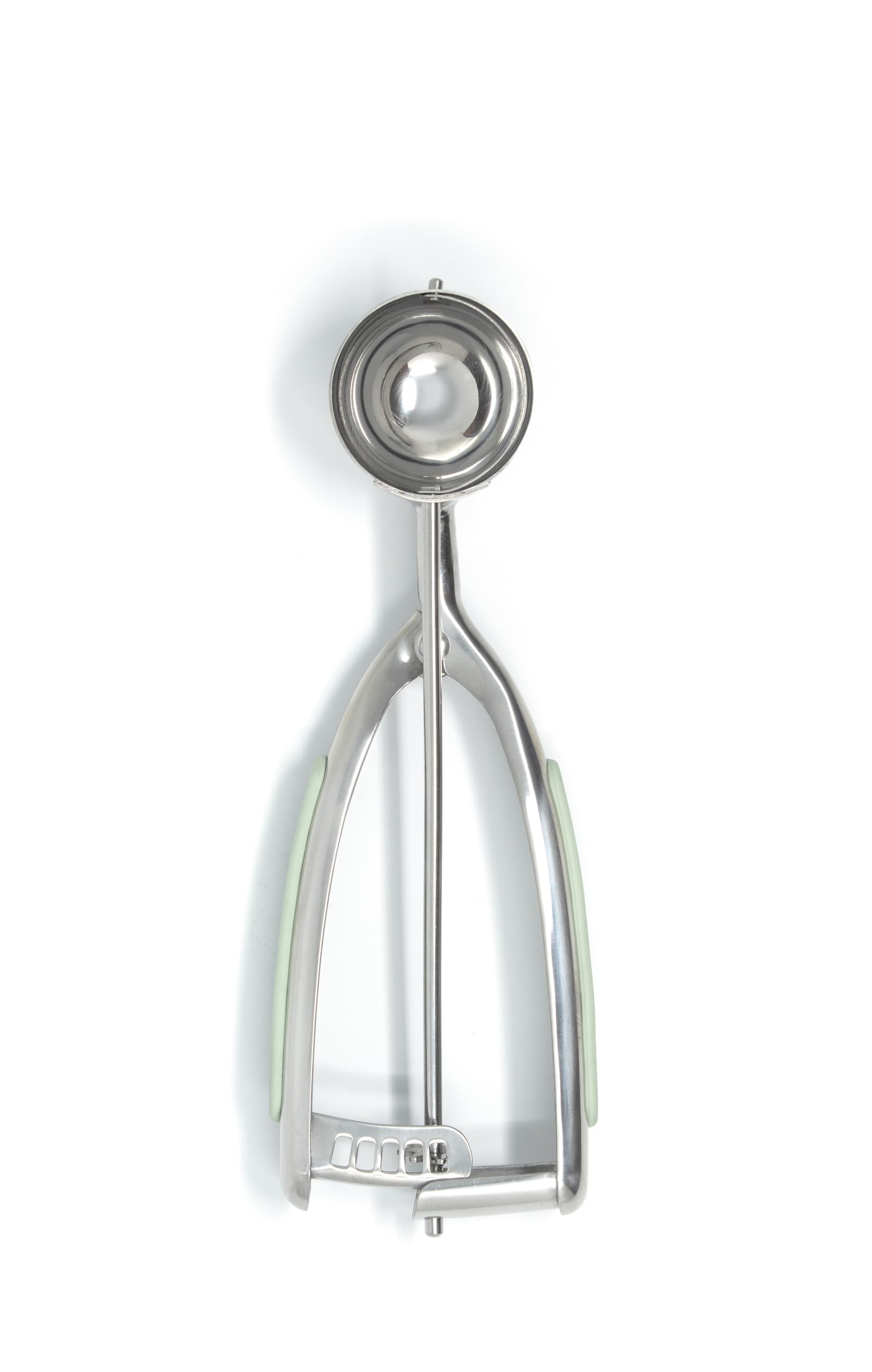 KitchenAid - Cookie Scoop, Stainless Steel Cookie Dough Scoop with Easy Release & Soft Grip Handle (Pistachio)