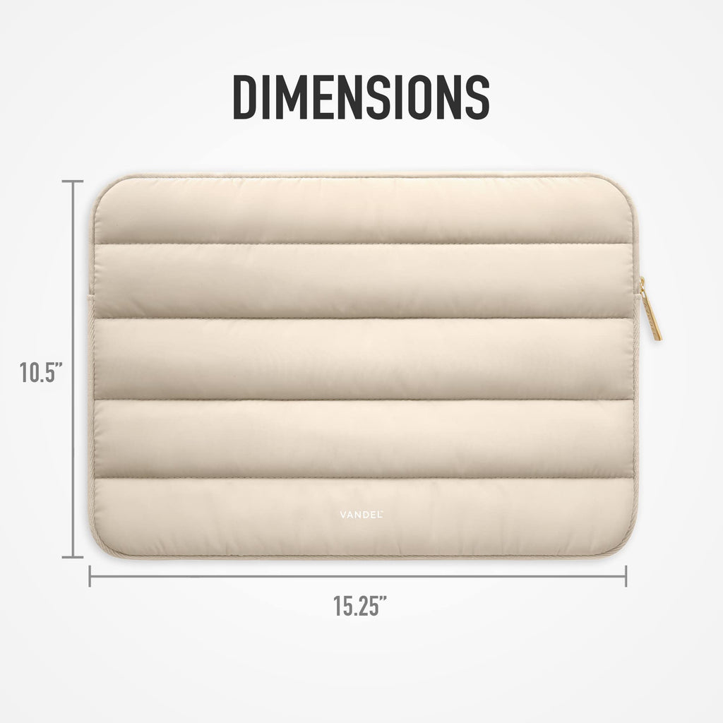 Vandel - The Original Puffy Laptop Sleeve 15-16 Inch Sleeve for Women and Men MacBook Pro 16 Inch Case, Cute Computer Sleeve 15.6 Inch HP Carrying Case Laptop Bag/Asus/Dell/HP Laptop Case 15.6 Cover