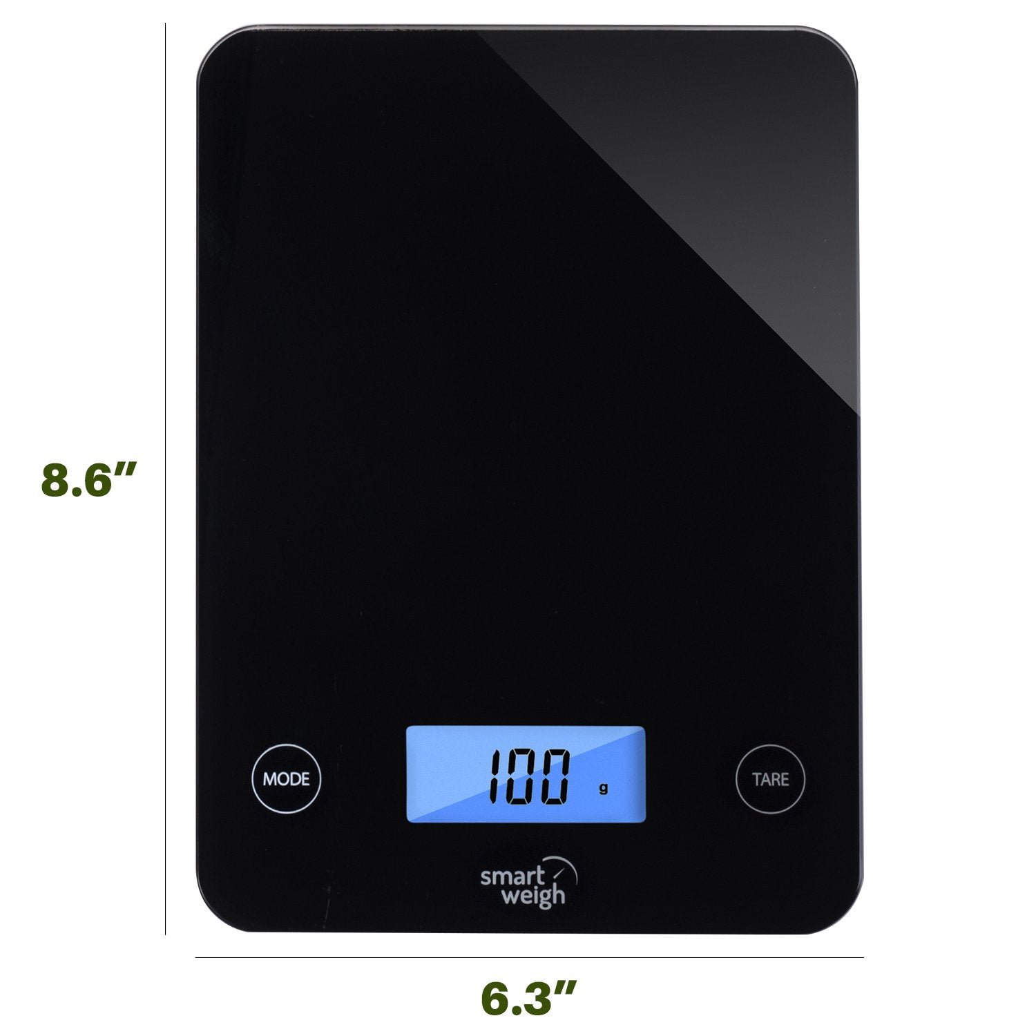 Smart Weigh Digital Glass Top Food Scale