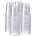 Gusto Clear Cups [12 oz - 240 Count] Disposable Cold Drinking Cups for Parties, Events, & Everyday Use - Crystal Clear, BPA-Free, Durable Polypropylene - Formerly Comfy Package