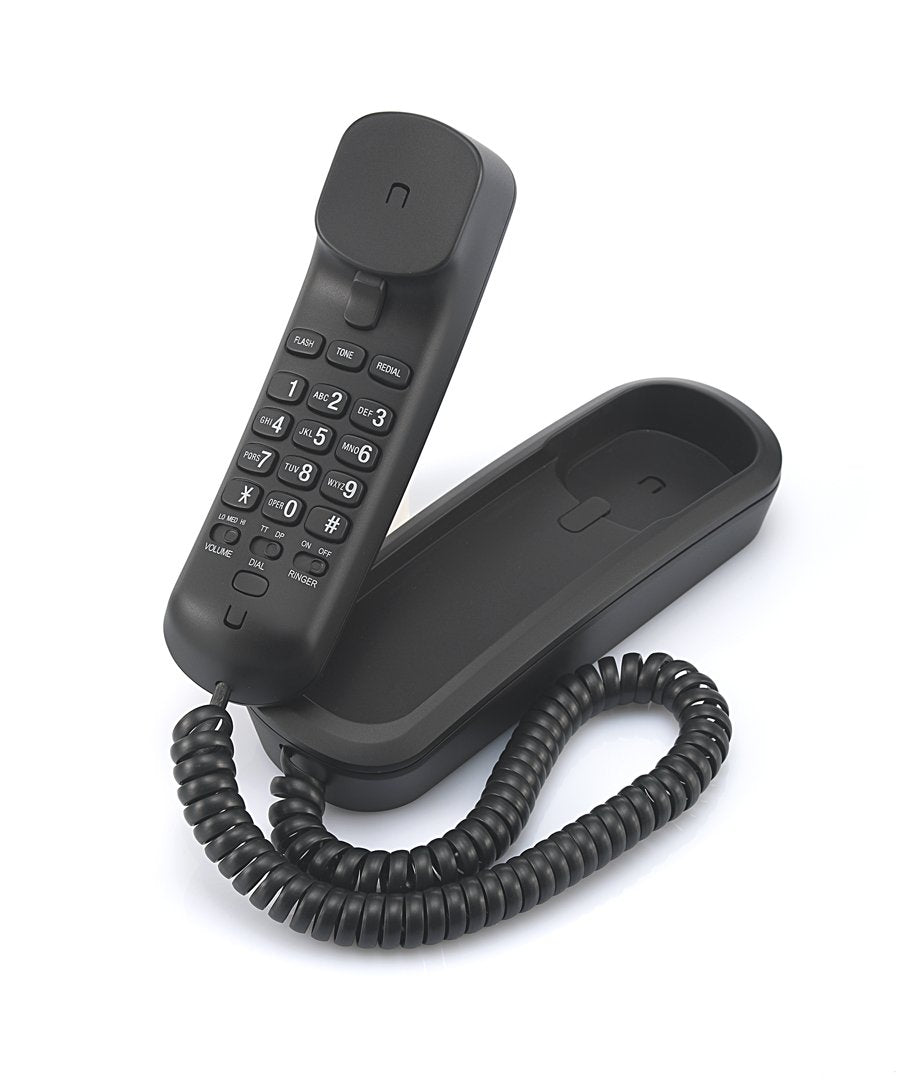 VTech Trimstyle Corded Telephone (CD1103), Black