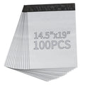 Poly Mailer 14.5x19 Inch 100 Pack,Shipping Bags for Business,Strong Adhesive Self-SealingBags,Waterproof Poly Bag for Clothing,Self-Sealing Envelopes Bags