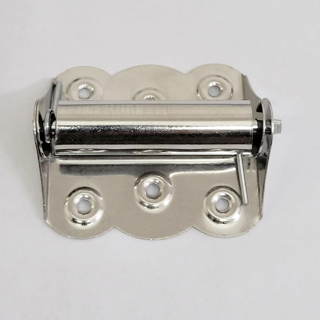 Stainless Steel Butterfly Hinge Screen Window Automatic Door Closing Spring Hinge with Screws (4)