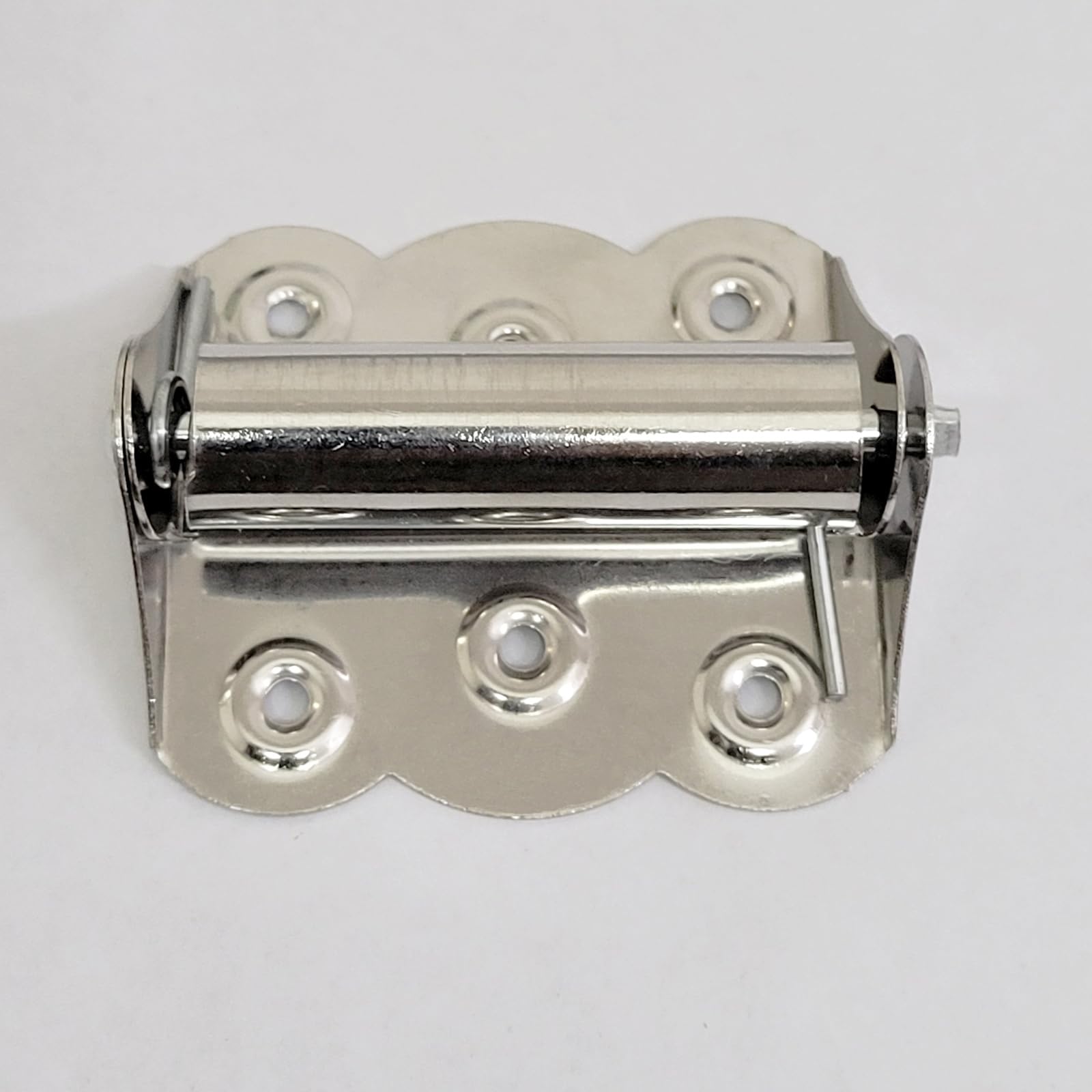 Stainless Steel Butterfly Hinge Screen Window Automatic Door Closing Spring Hinge with Screws (4)