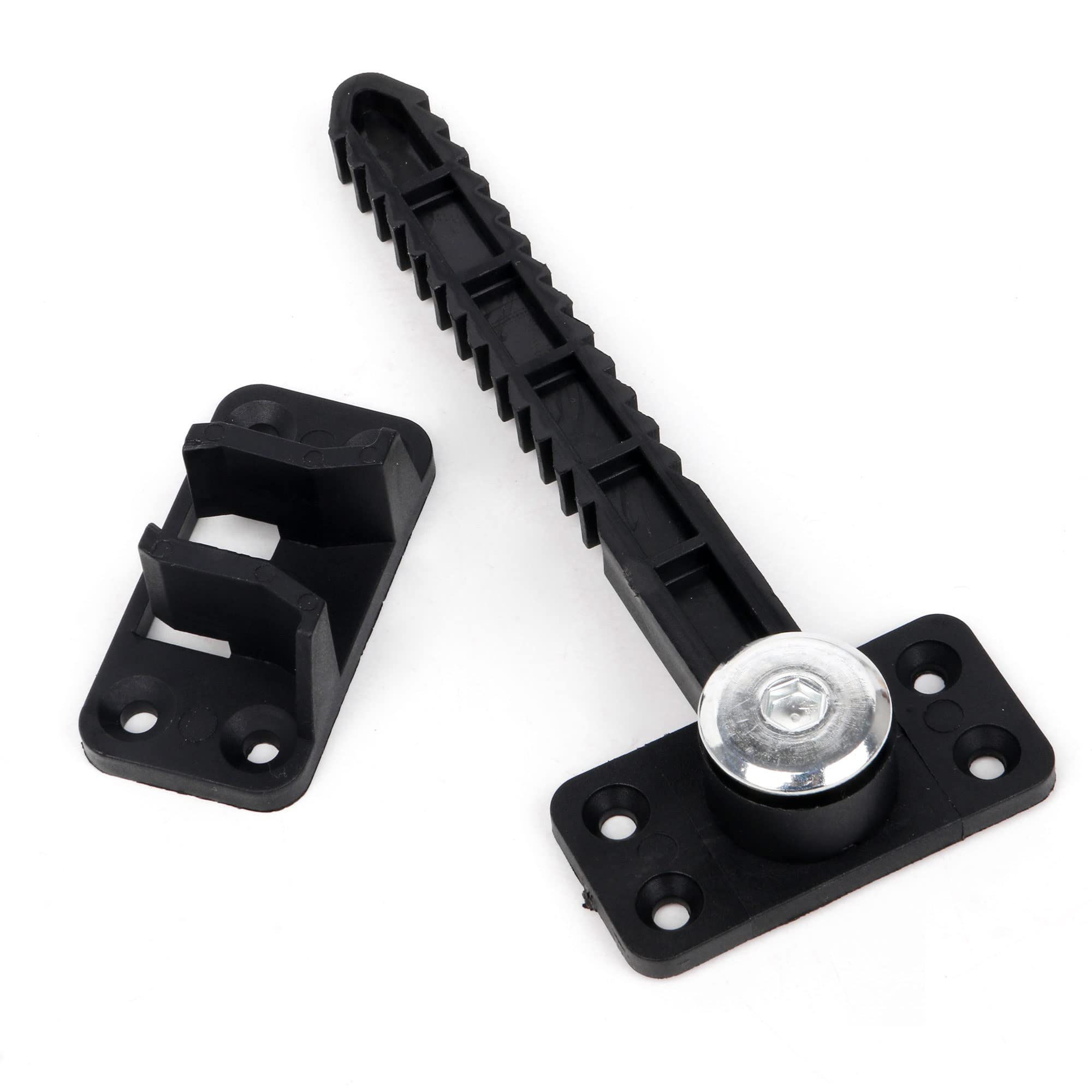RDEXP 14x6cm Plastic Iron Sectional Sofa Furniture Interlocking Sofa Connector Bracket with Hardware Set of 6