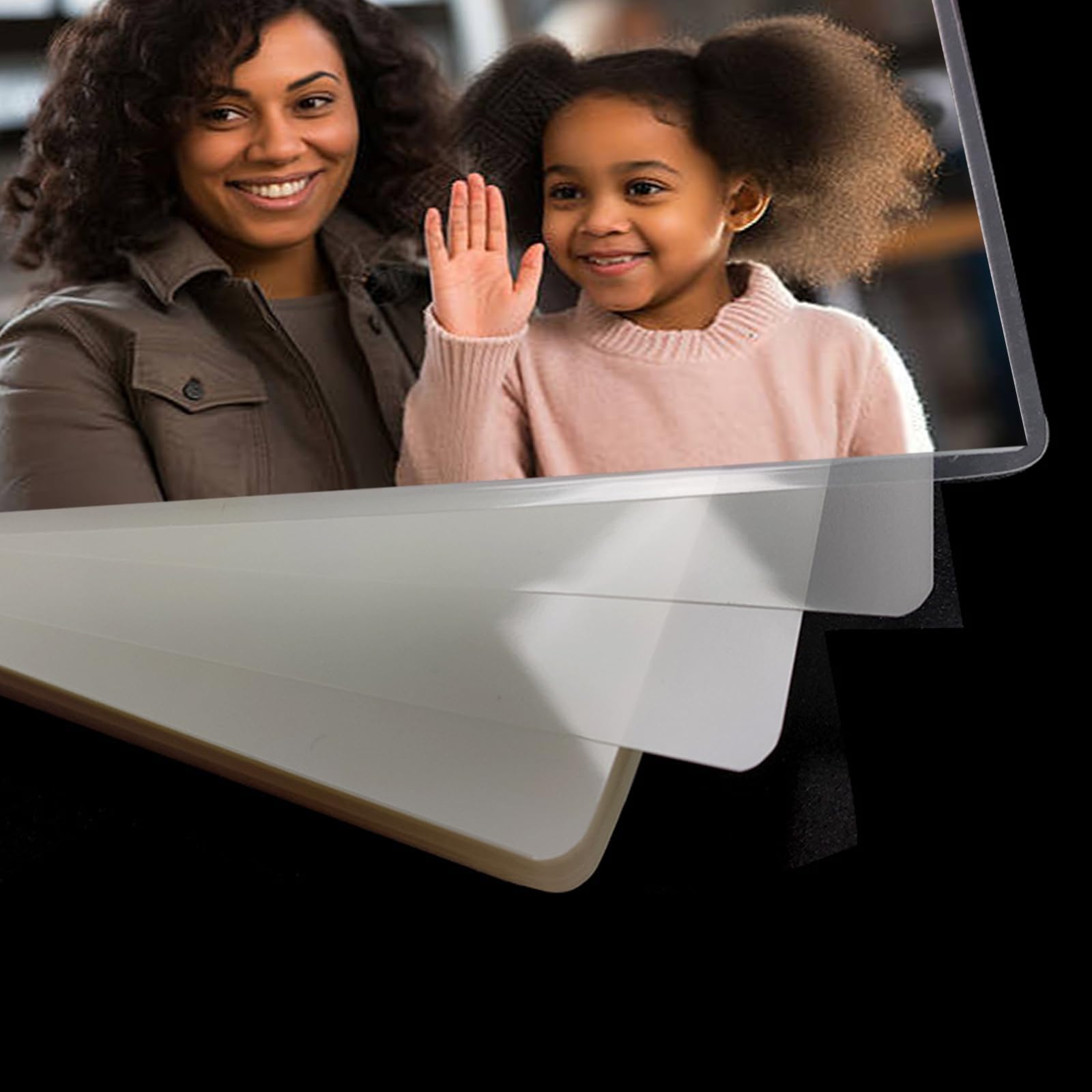 Coopaty Thermal Laminating Pouches, 5mil, 100-Pack, 8.9 x 11.4 Inches, Letter Size Sheets