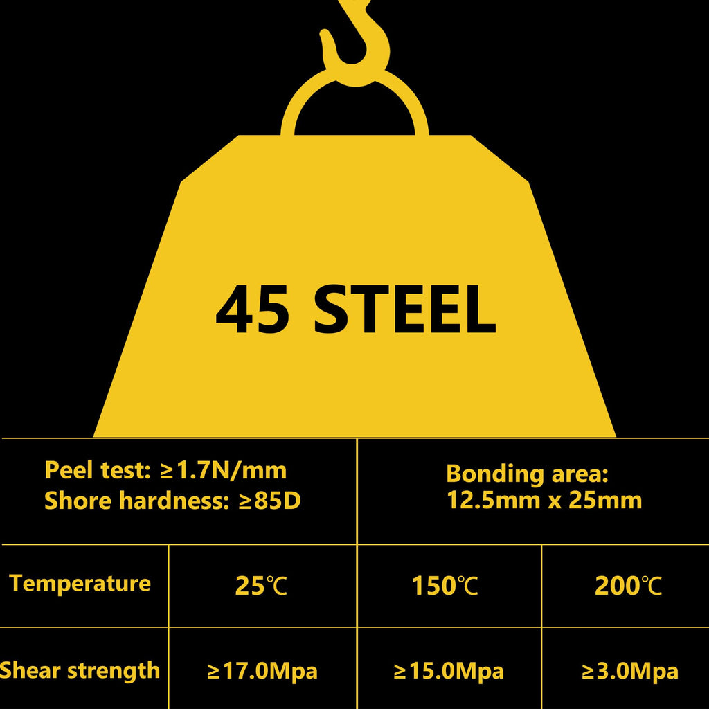 Metal Glue 100ml, High Strength Epoxy Repair Glue, Liquid Metal Adhesive for Welding Stainless Steel, Aluminum Alloy, Copper, Glass, Ceramic and DIY Craft, Waterproof & Heat-Resistant