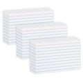 White 5x8 Index Cards Ruled 300PCS, Goefun Flashcards, Notecards for Studying, Recipes, Memo Cards, Office Supply, DIY, Presentation