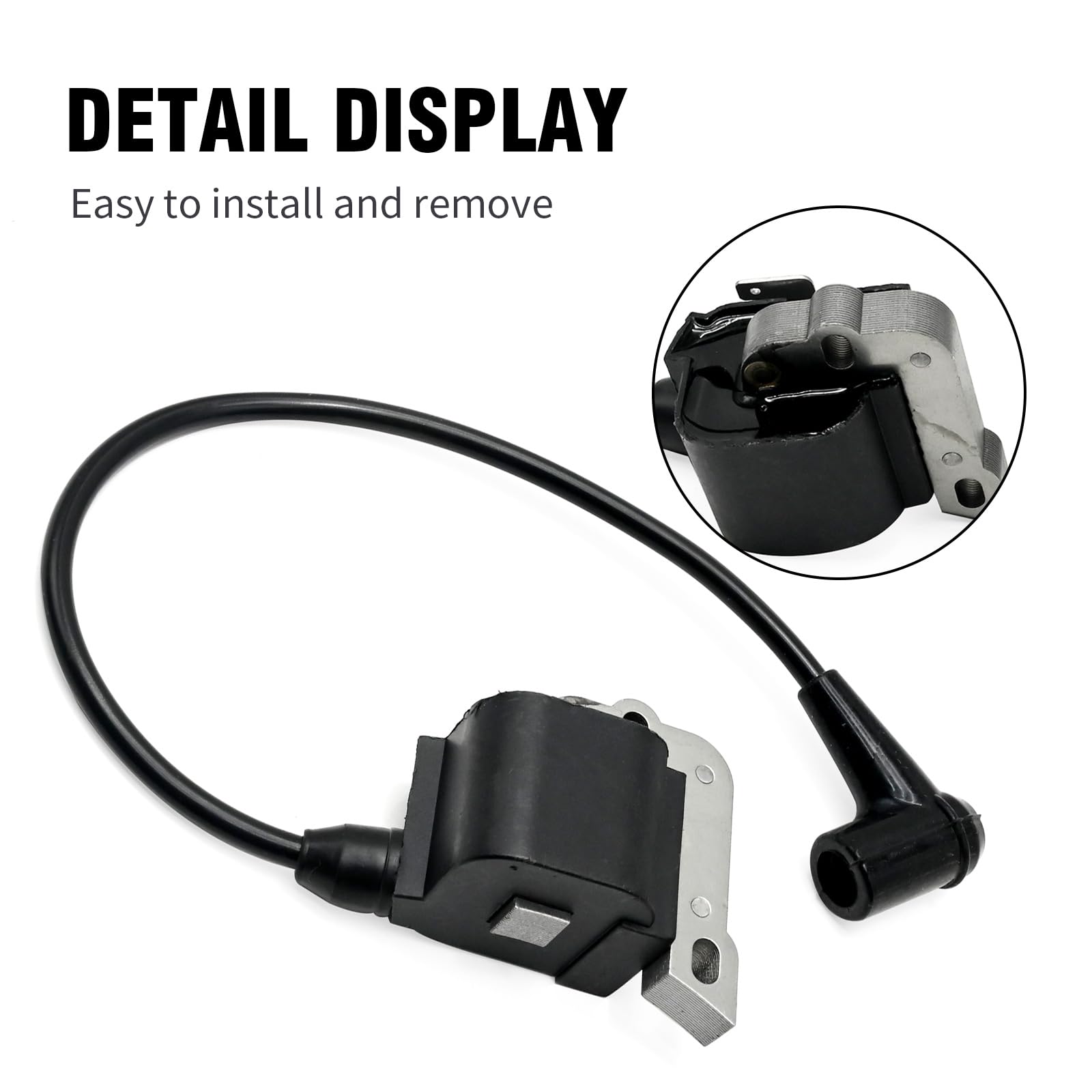SYOWADA 503901401 Ignition Coil Replacement For Husqvarna 50 51 55 61 257 261 262 266 268 272 Chainsaw, 544018401 Ignition Coil With Cable