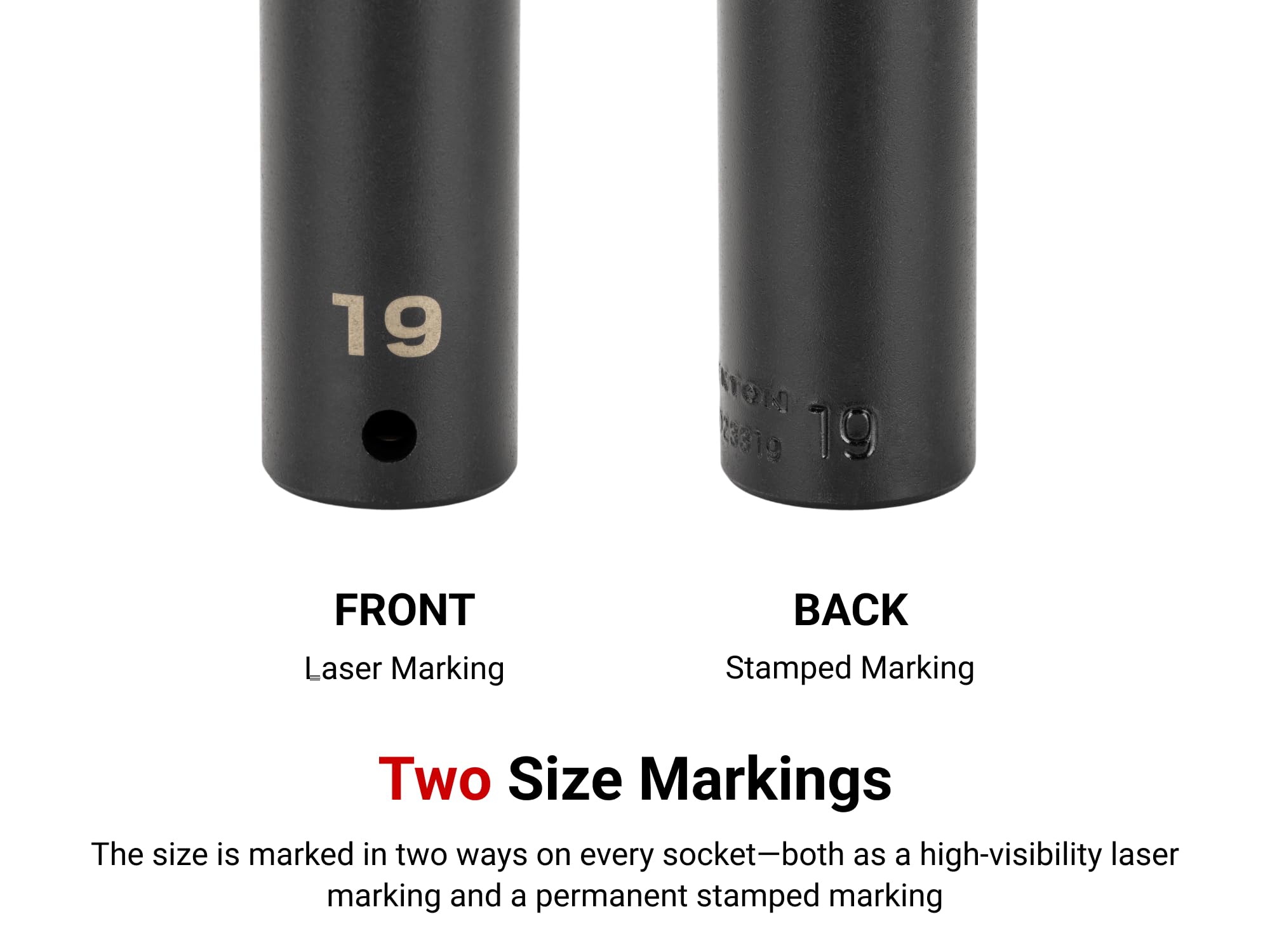 TEKTON 1/2 Inch Drive x 1-3/16 Inch Deep 6-Point Impact Socket | SID23030