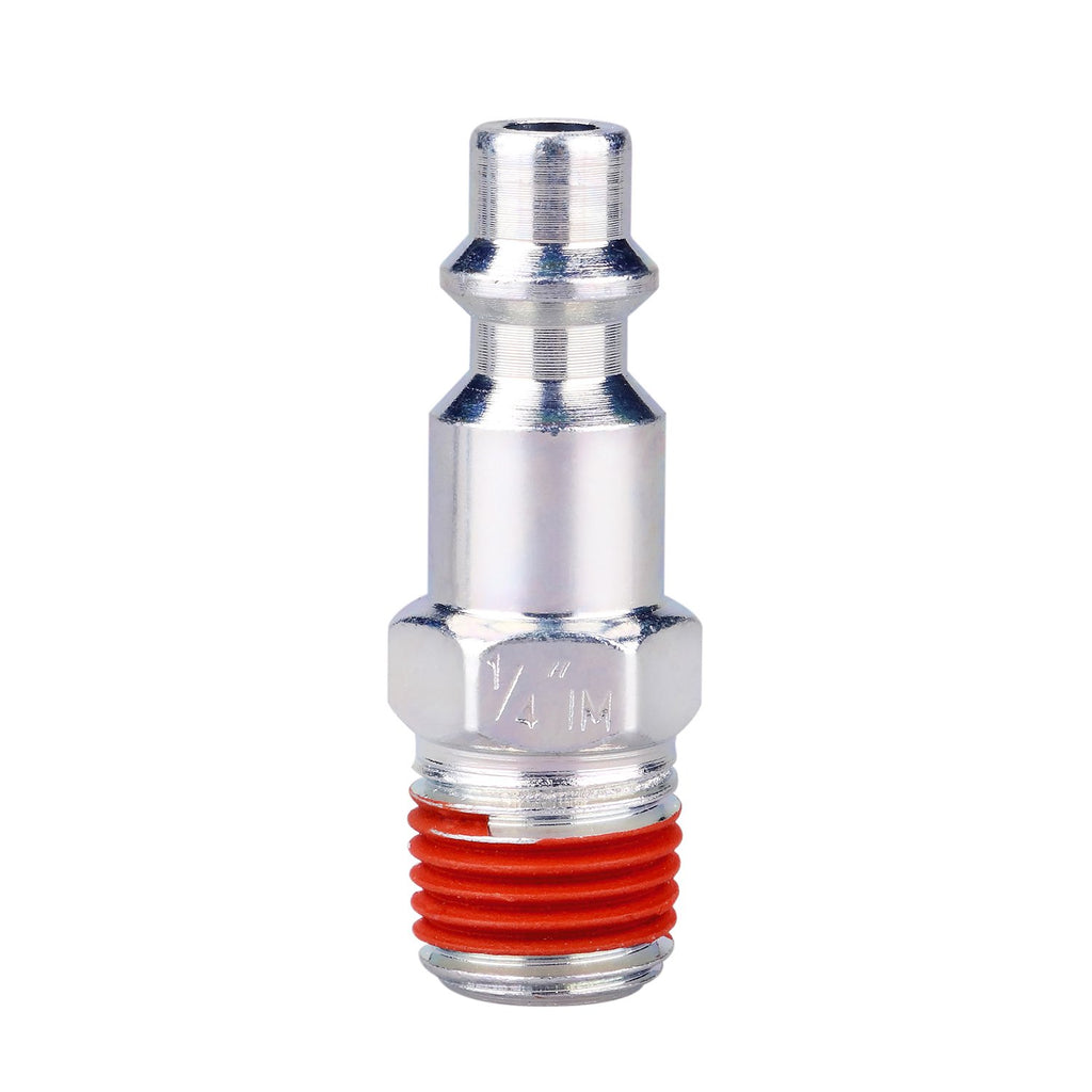 WYNNsky Air Compressor Accessories Fittings,1/4''NPT Quick Connect Air Coupler and Plug Kit,I/M Type,14 Pieces Air Tools Fittings Set