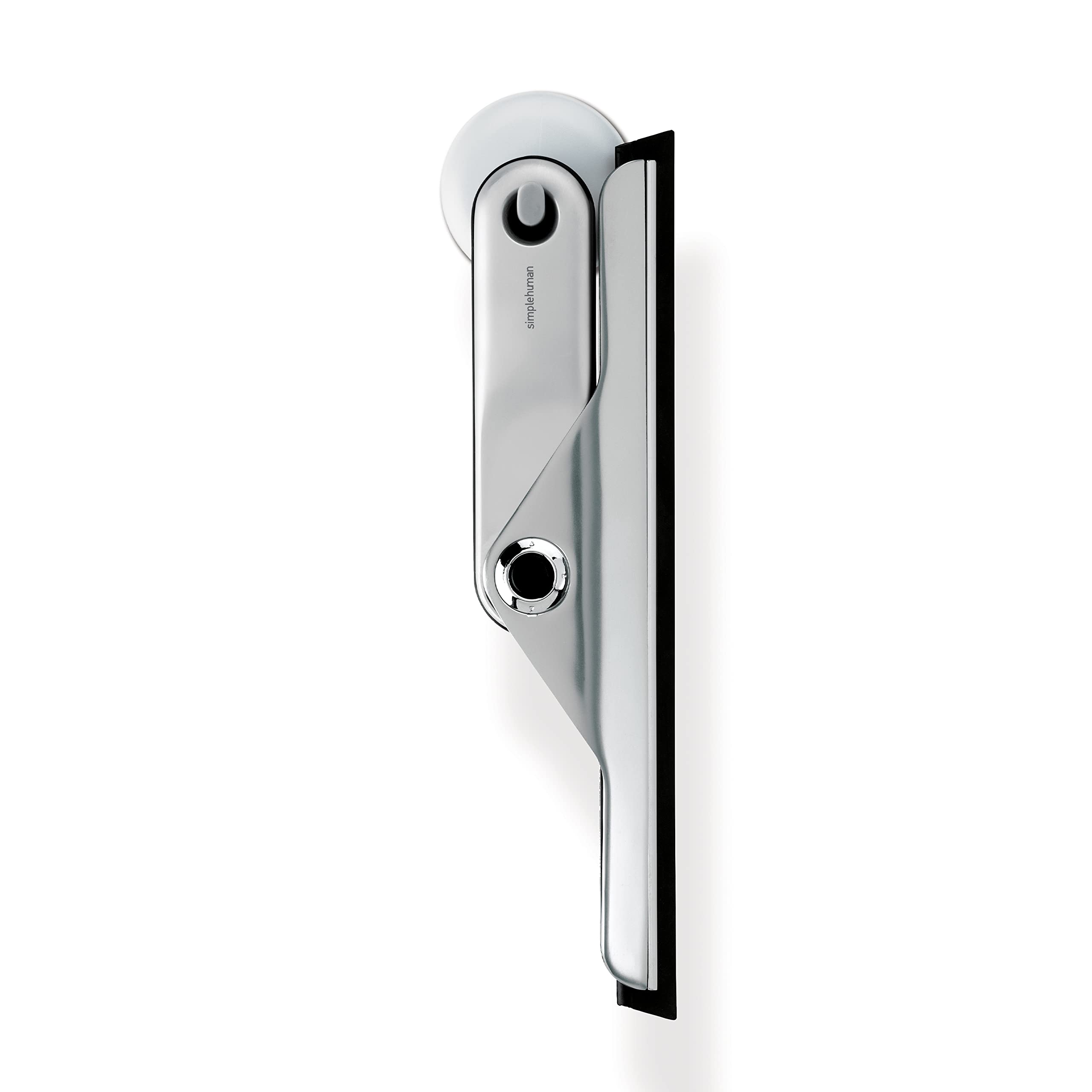 simplehuman Foldaway Shower Squeegee, Die-Cast Zinc and Anodized Aluminum