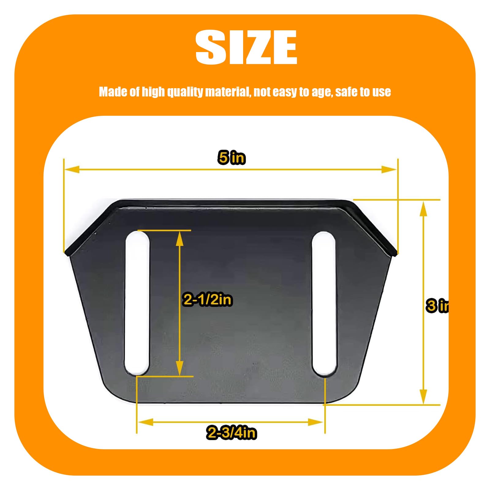 784-5580 784-5580-0637 Snow Thrower Slide Shoes Skids for MTD Snow Blower Replacement Parts 41-8828 780-420 73-031(2PCS)