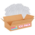 ZippySweets - 100 Pack Cotton Candy Cones - Heavy Duty Paper Sticks with Triple Wrapped Handle, Prevents Sticky Hands - Cotton Candy Sticks for Parties, Events, and Carnivals - A Perfect Match for any Cotton Candy Machine