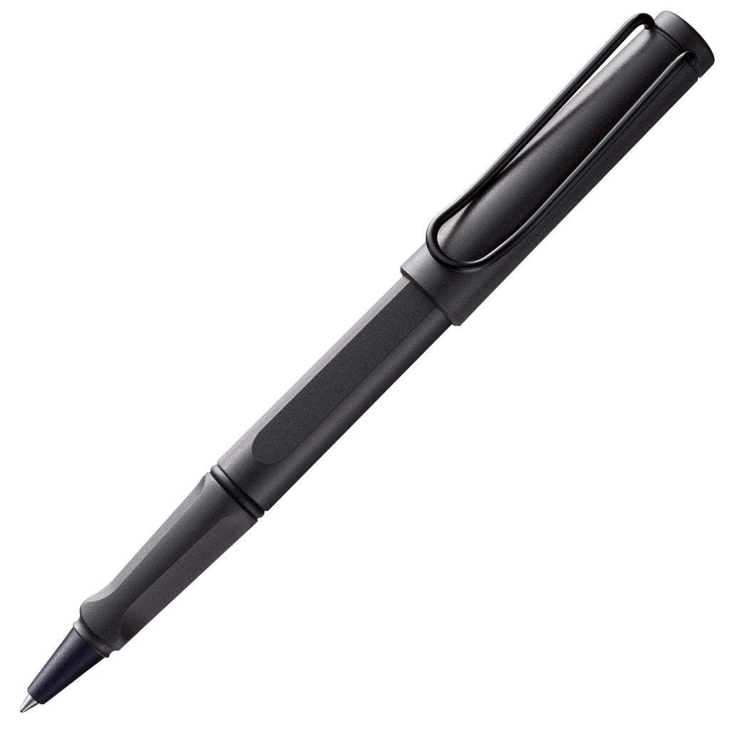 LAMY safari umbra - Rollerball Pen with ergonomic grip & line width M - for pleasant long writing - made of robust ASA plastic - including rollerball refill LAMY M 63 in blue