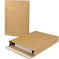 Neehows 15 Pack Expandable Large Kraft Envelopes, 9.3" x 13" Big Mailing Envelopes Self Seal Anti Tear Catalog Envelopes for Business Office Paper Documents File Storage - Brown