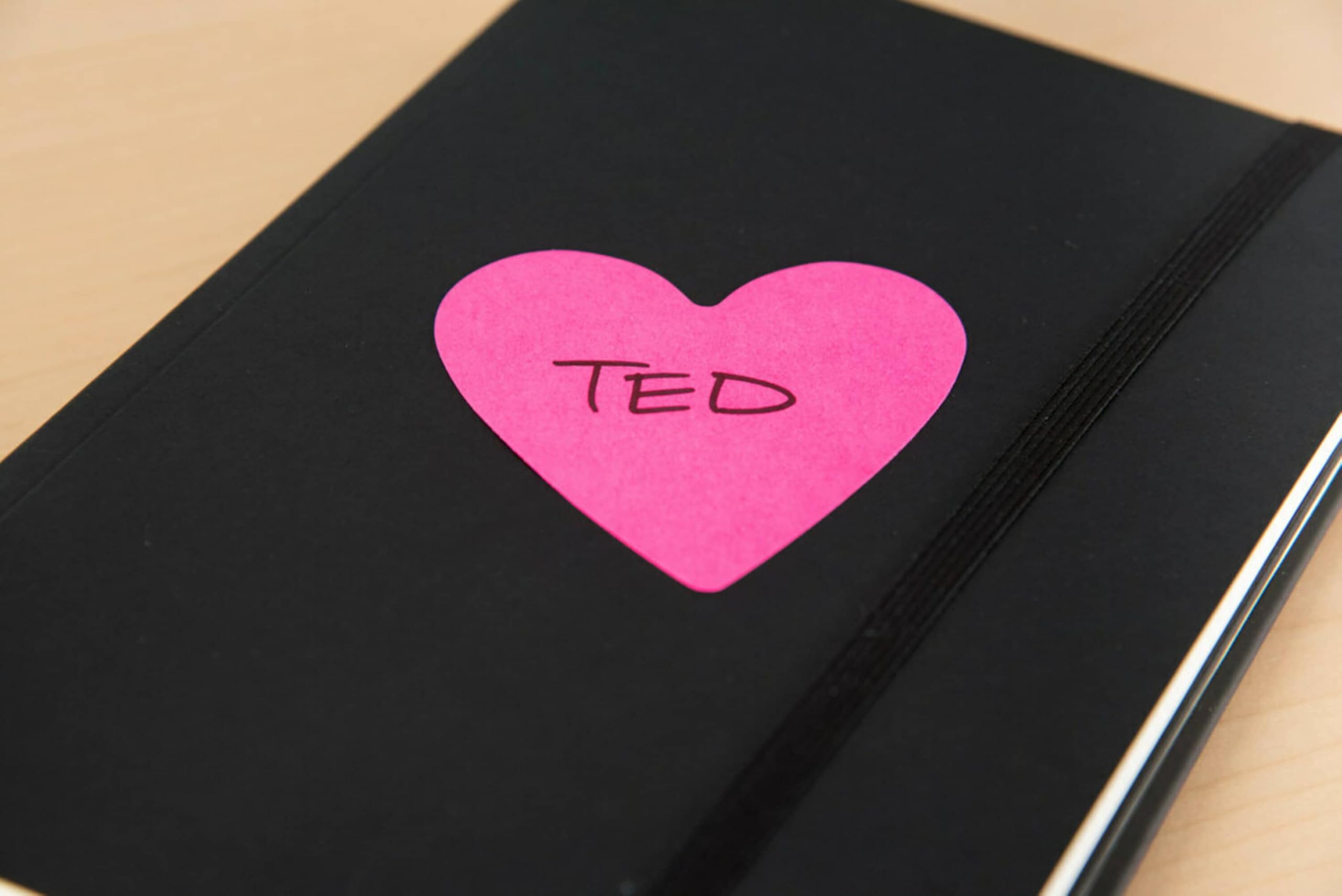 Post-it 7350-HRT Notes Die Cut Sticky Notes, 2.6" x 2.6", 2 Pads, Heart Shaped [OB]