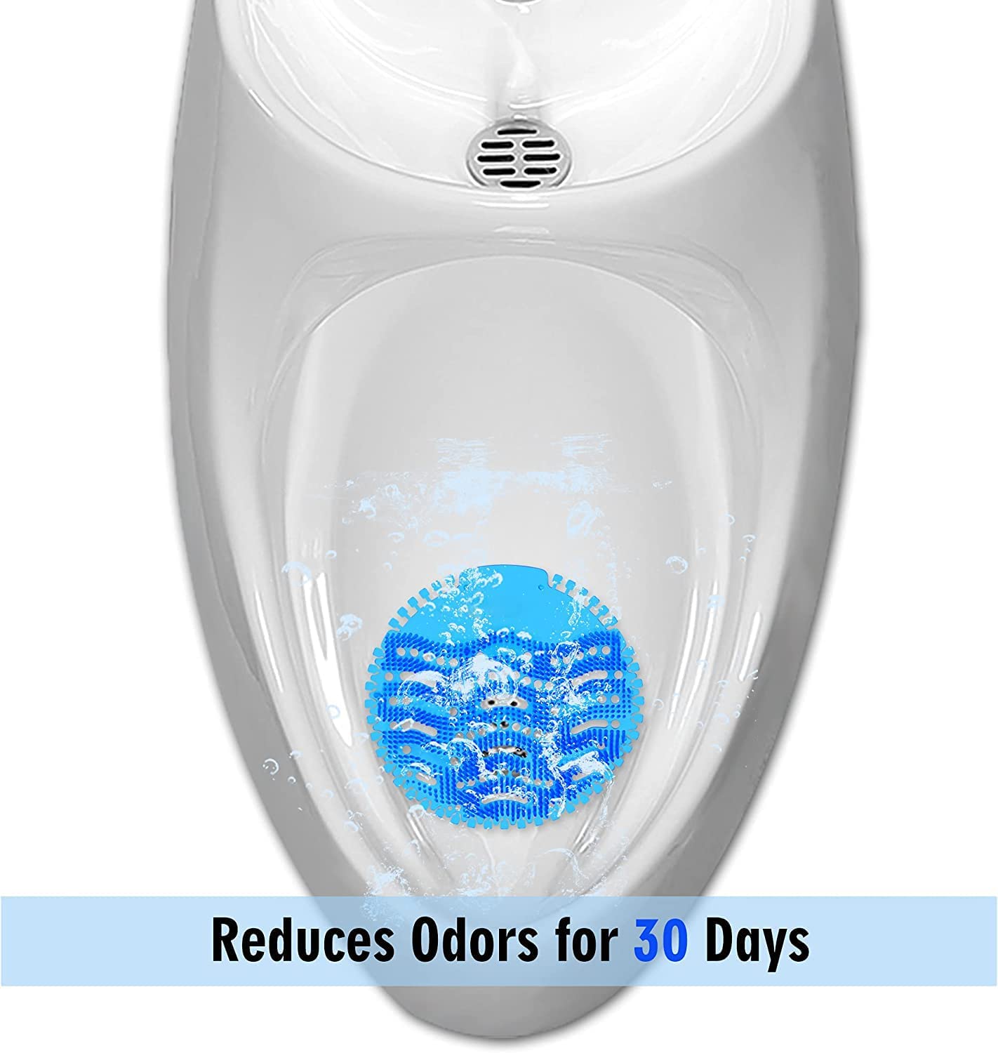 10 Packs Urinal Screens Deodorizer, Urinal Cake Anti-Splash&Odor Freshener – Ideal for Schools, Bathrooms, Restrooms, Office