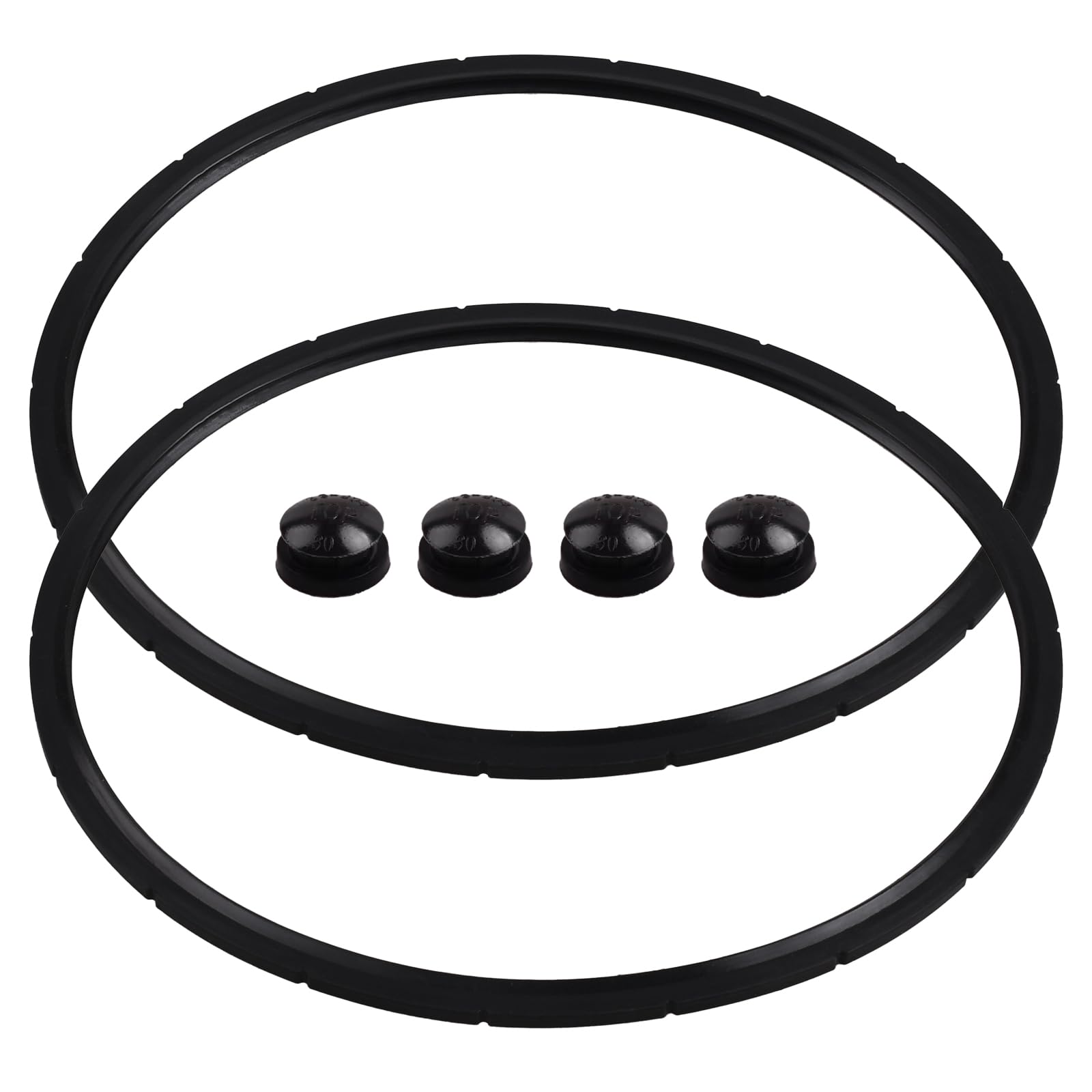 Sousery 09985 Pressure Canner Sealing Ring Replacement for Presto Pressure Canner - Fits Presto Pressure Cooker models 0174510, 0175510, 0175107, 0178107 (Pack of 2), Black