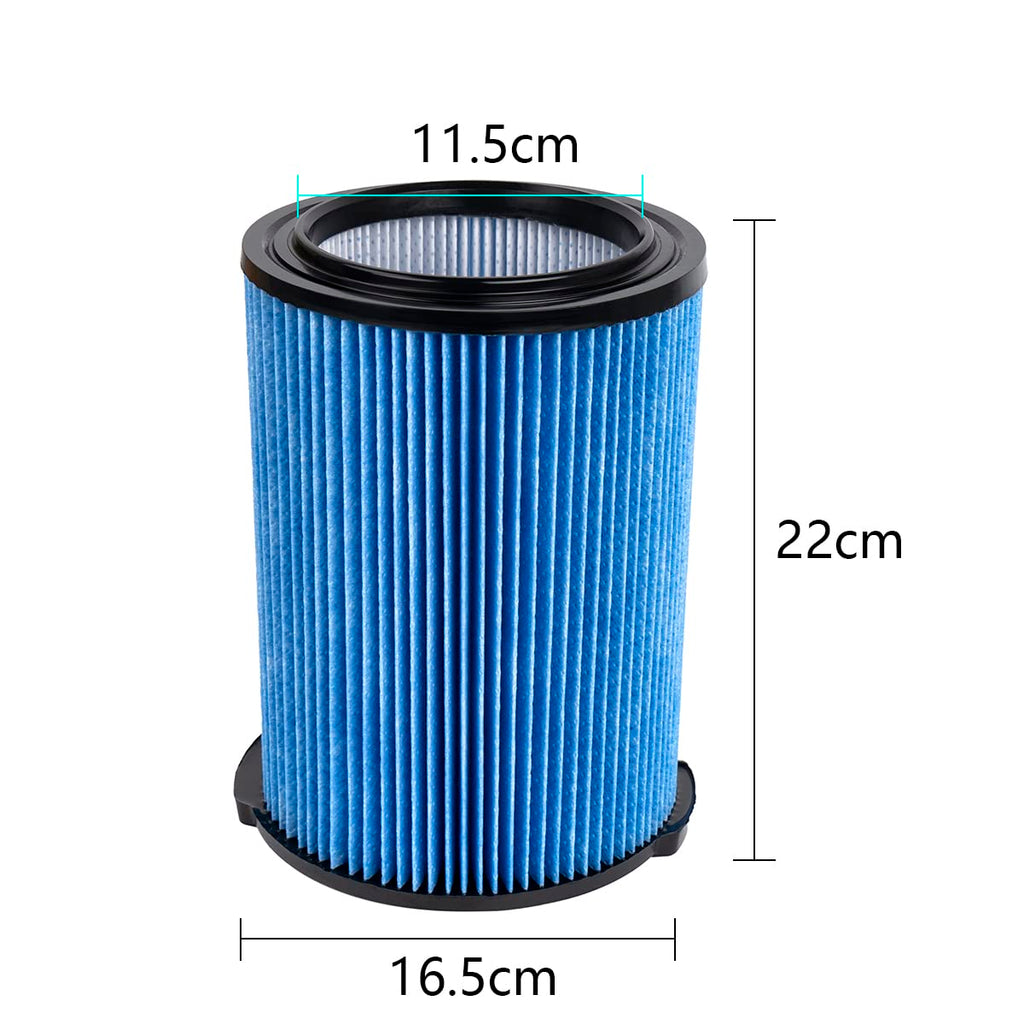WuYan Replacement VF5000 Filter,for Ridgid 6-20 Gallon Wet Dry Vacuums,fits WD1450 WD0970 WD1270 WD09700 WD06700 WD1680 WD1851 RV2400A WD1270 WD1956.
