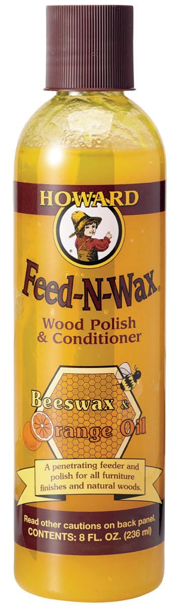 Howard Products FW0008 Wood Polish & Conditioner, 8 oz