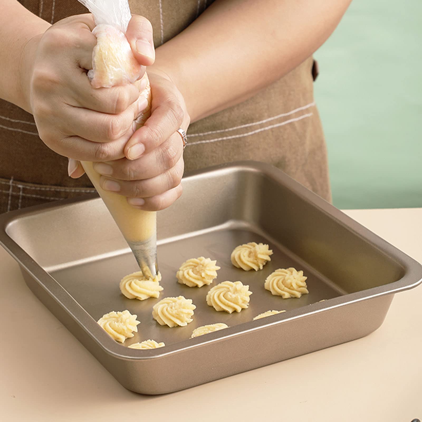 400 Pcs Piping Bags Disposable 12 Inch Anti-Burst Pastry Bags, Tipless Icing Piping Bag for Cake, Cream Frosting and Cookie Decoration Supplies